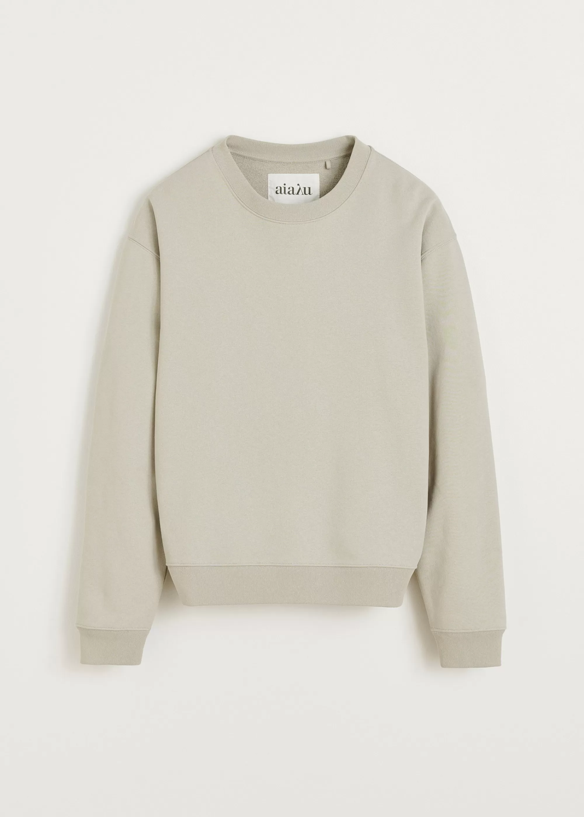 Bluser<aiayu circular sweatshirt Grey
