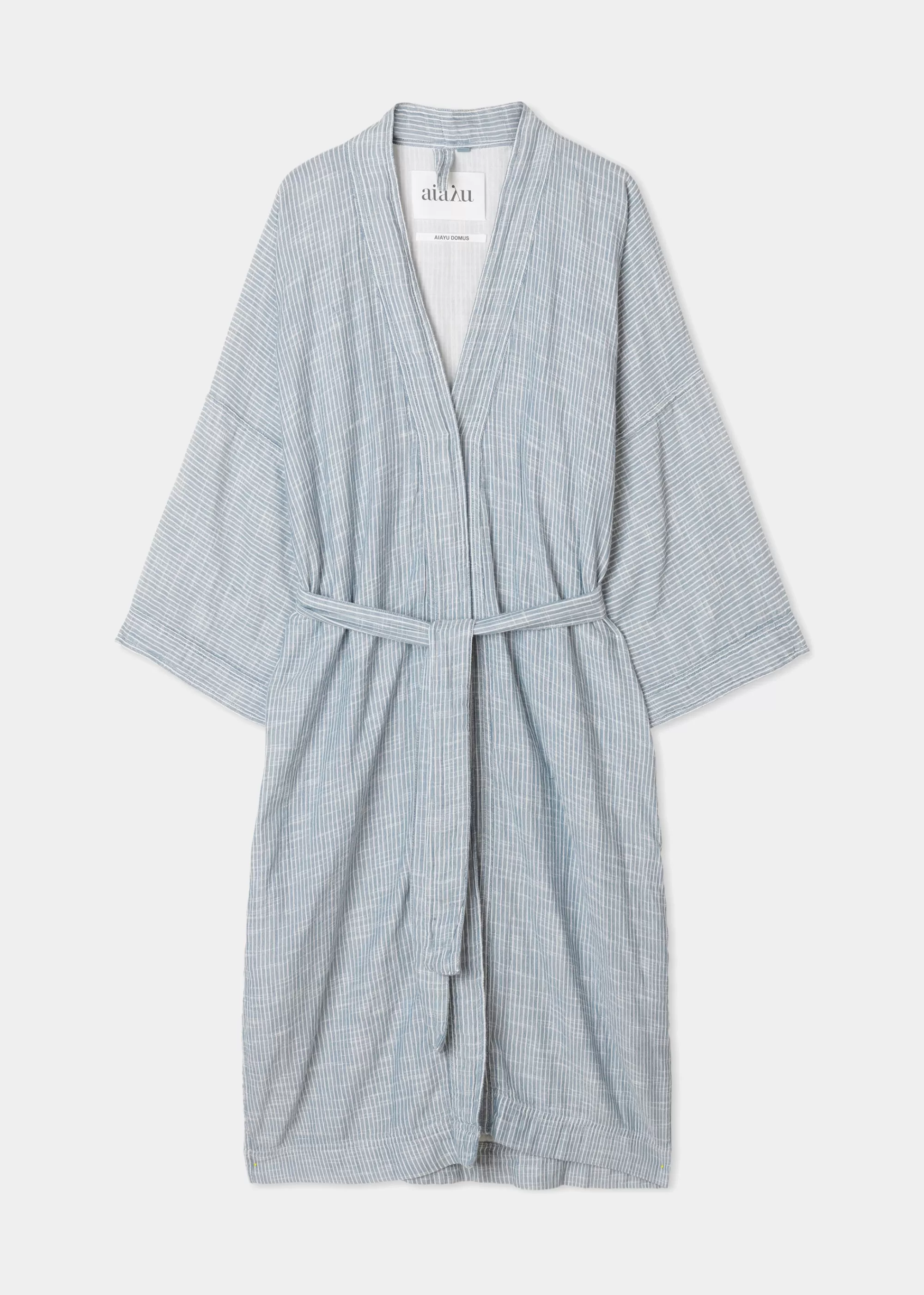 Badekåber<aiayu Bathrobe striped Indigo