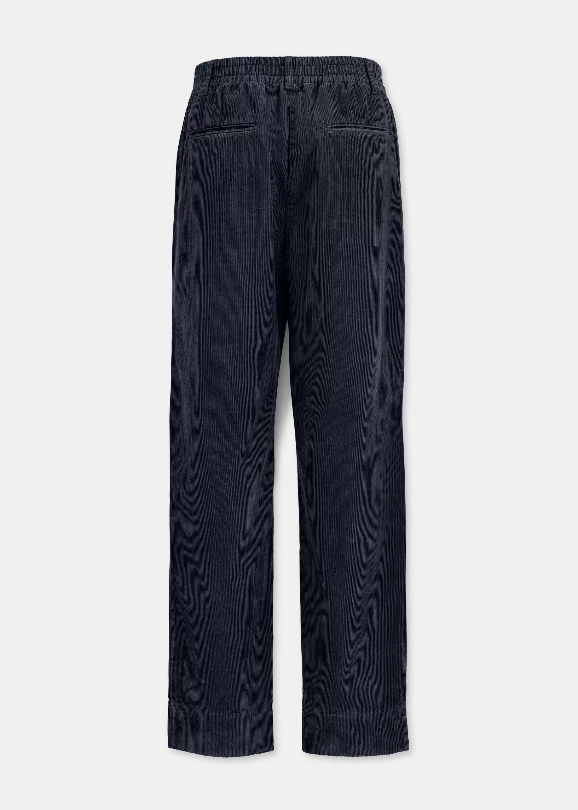 Bukser<aiayu Billy pant corduroy Black Navy