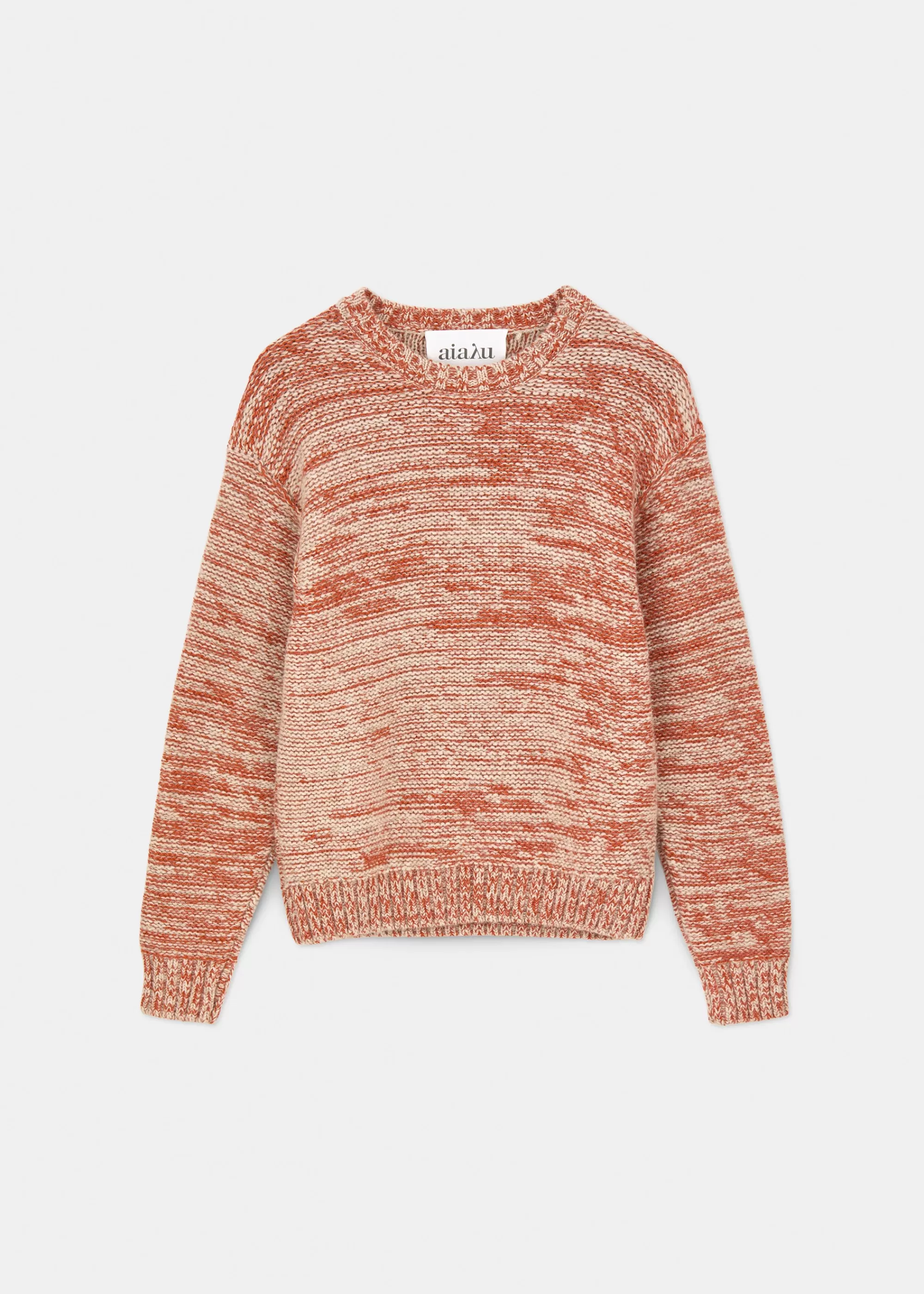 Strik<aiayu Blair llama wool sweater Mix Orange