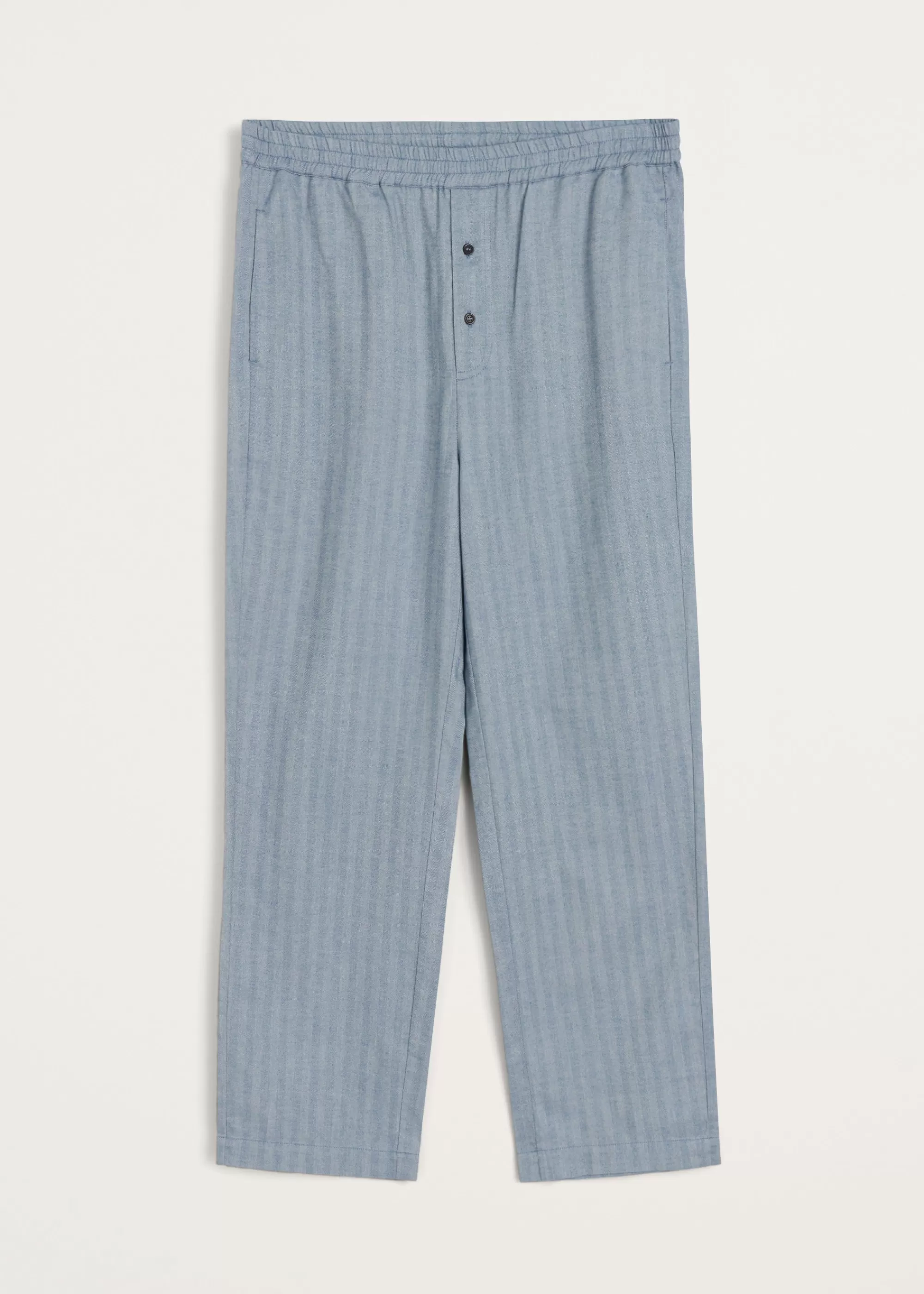 Bukser<aiayu Casual pant herringbone Mix Dust Blue