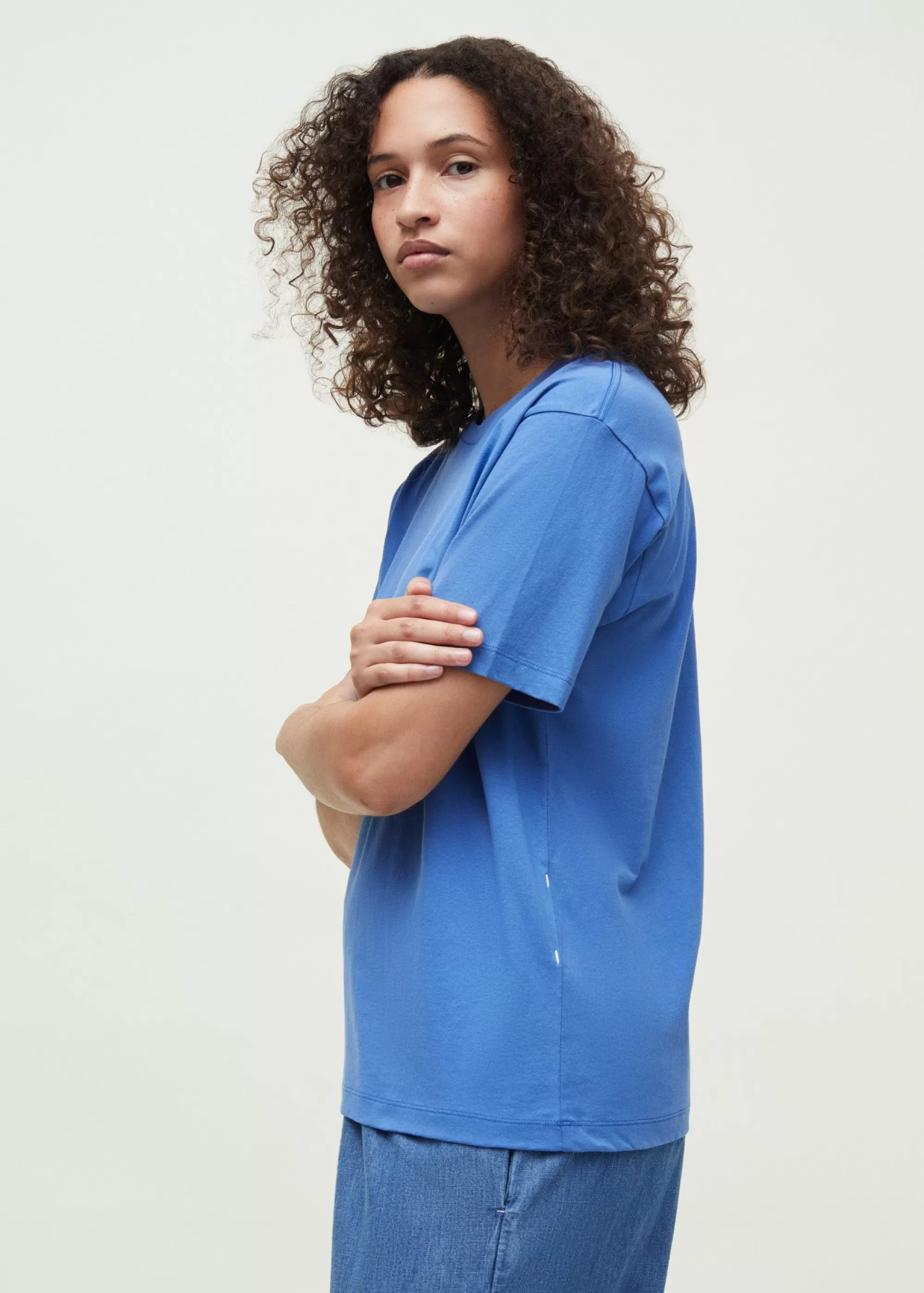 T-Shirts & Tops<aiayu Classic circular tee Brilliant Blue