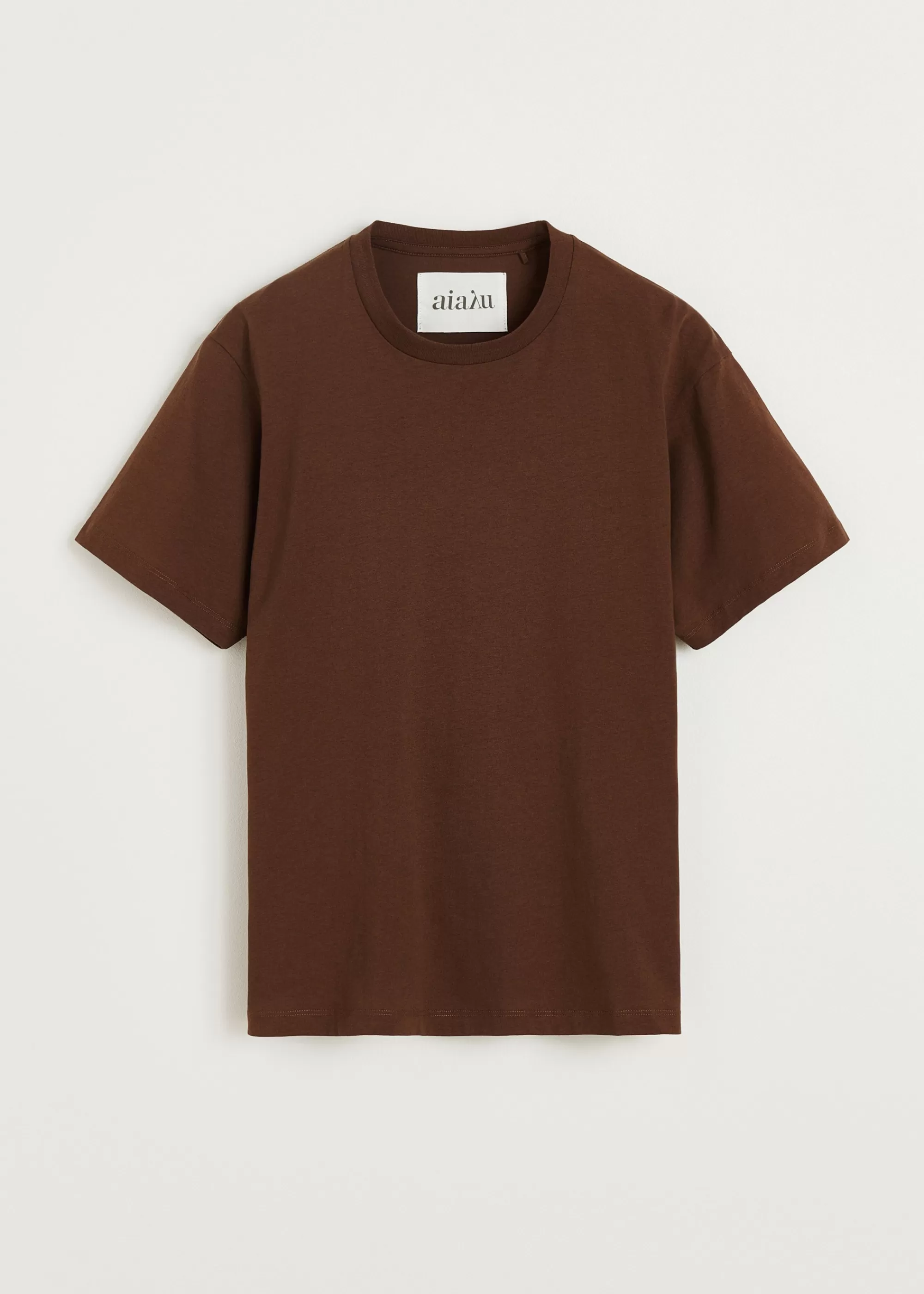 T-Shirts & Tops<aiayu Classic circular tee Coffee