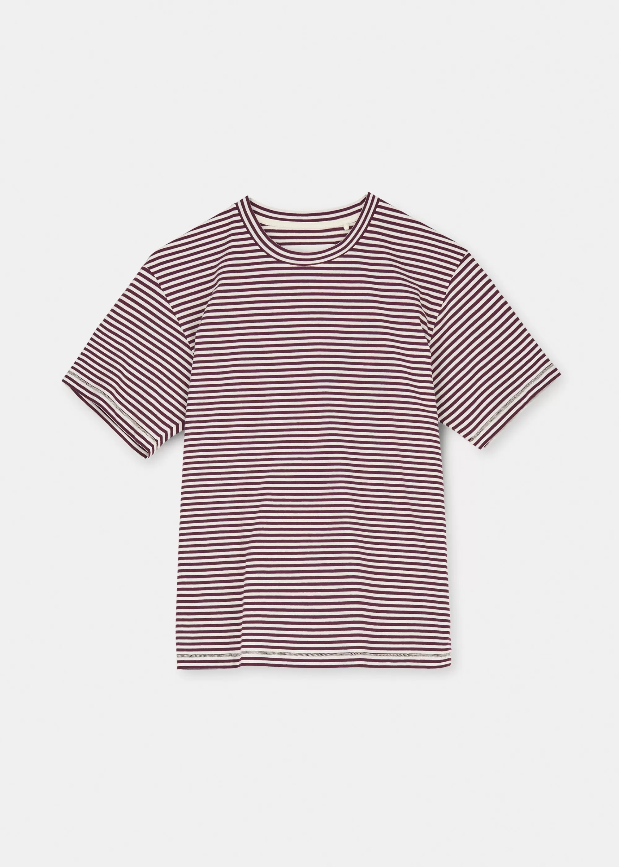 T-Shirts & Tops<aiayu Classic circular tee striped Mix Syrah