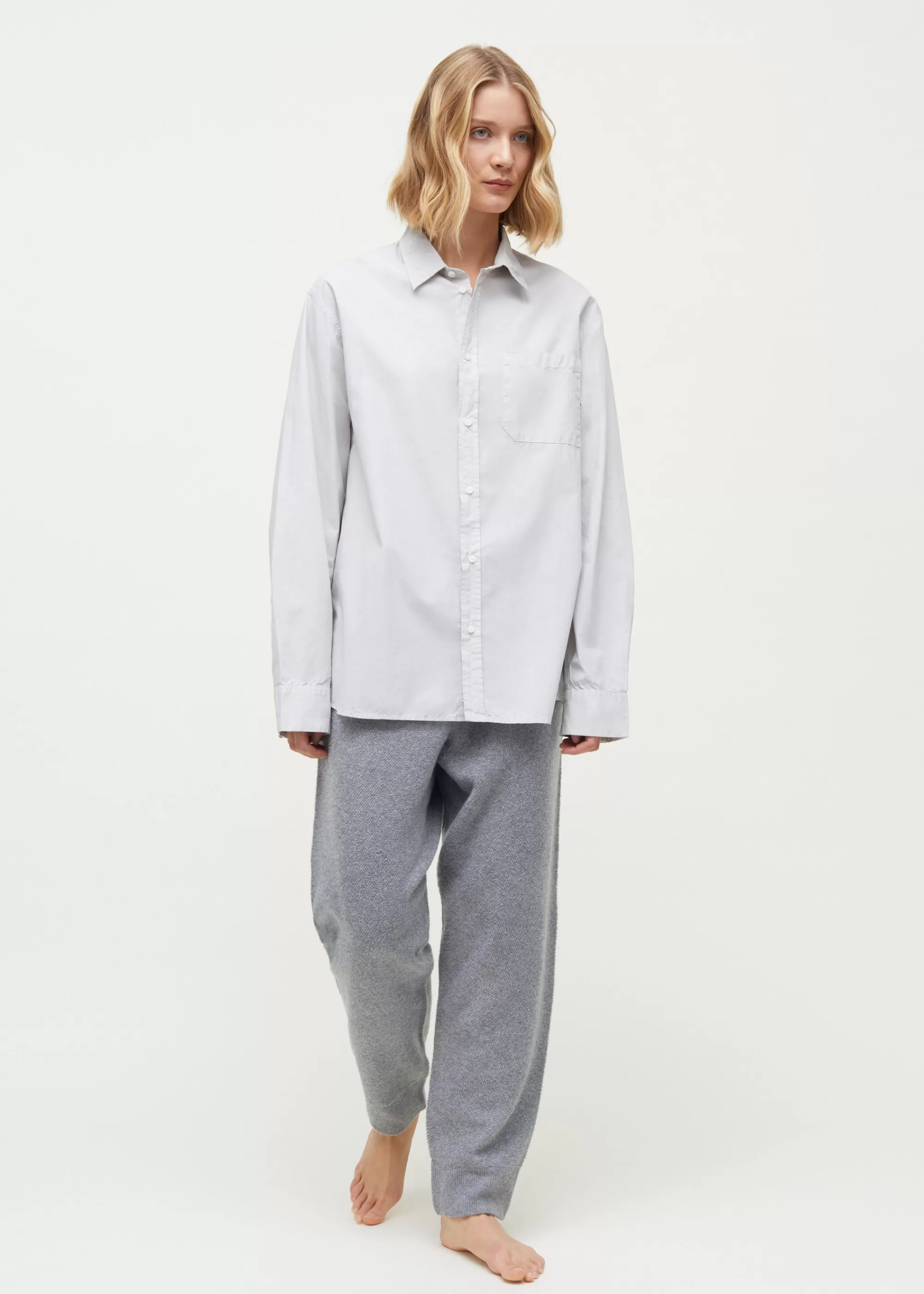 Skjorter<aiayu Classic shirt Salt