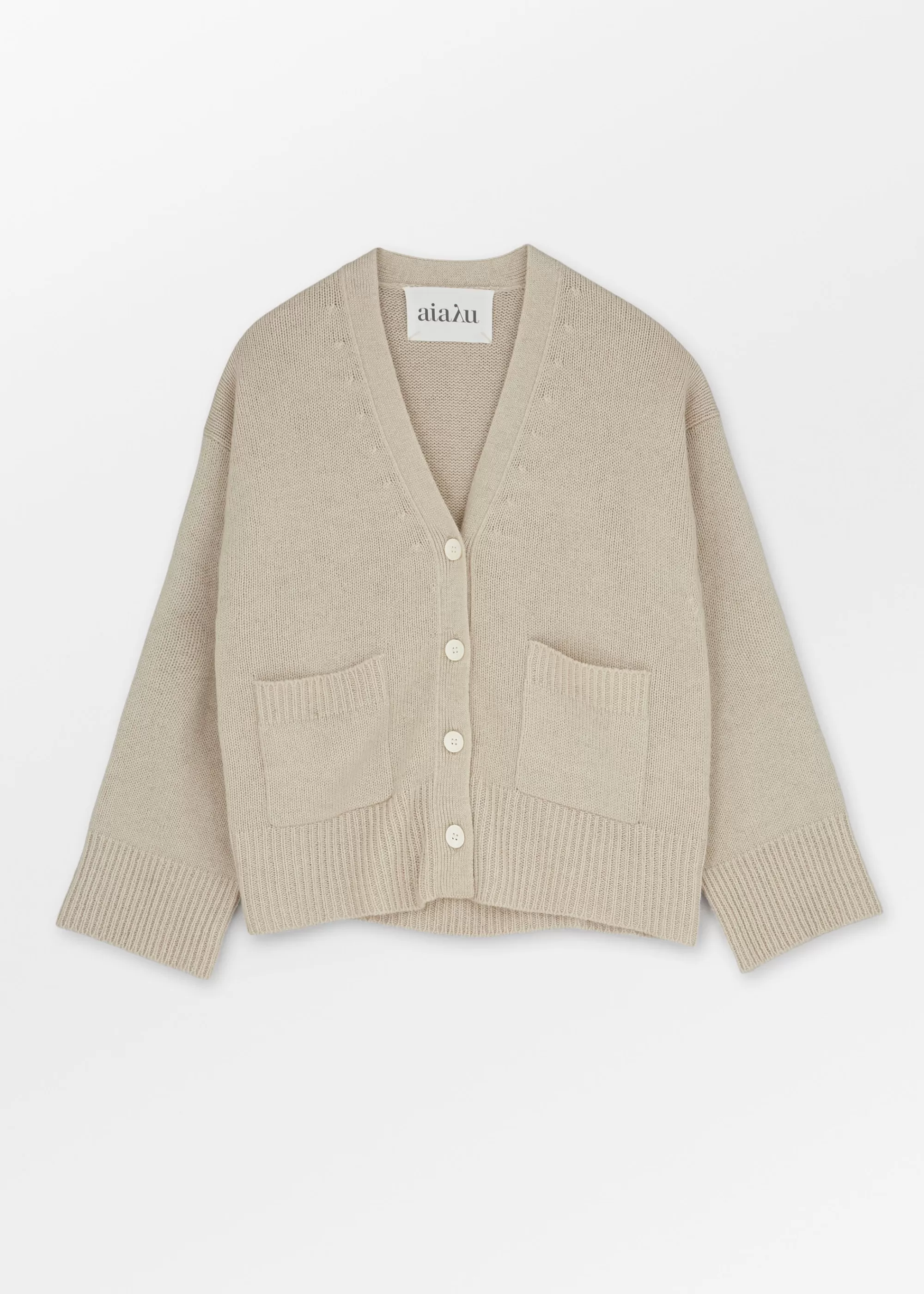 Cardigans | Strik<aiayu Cora wool cardigan Aura