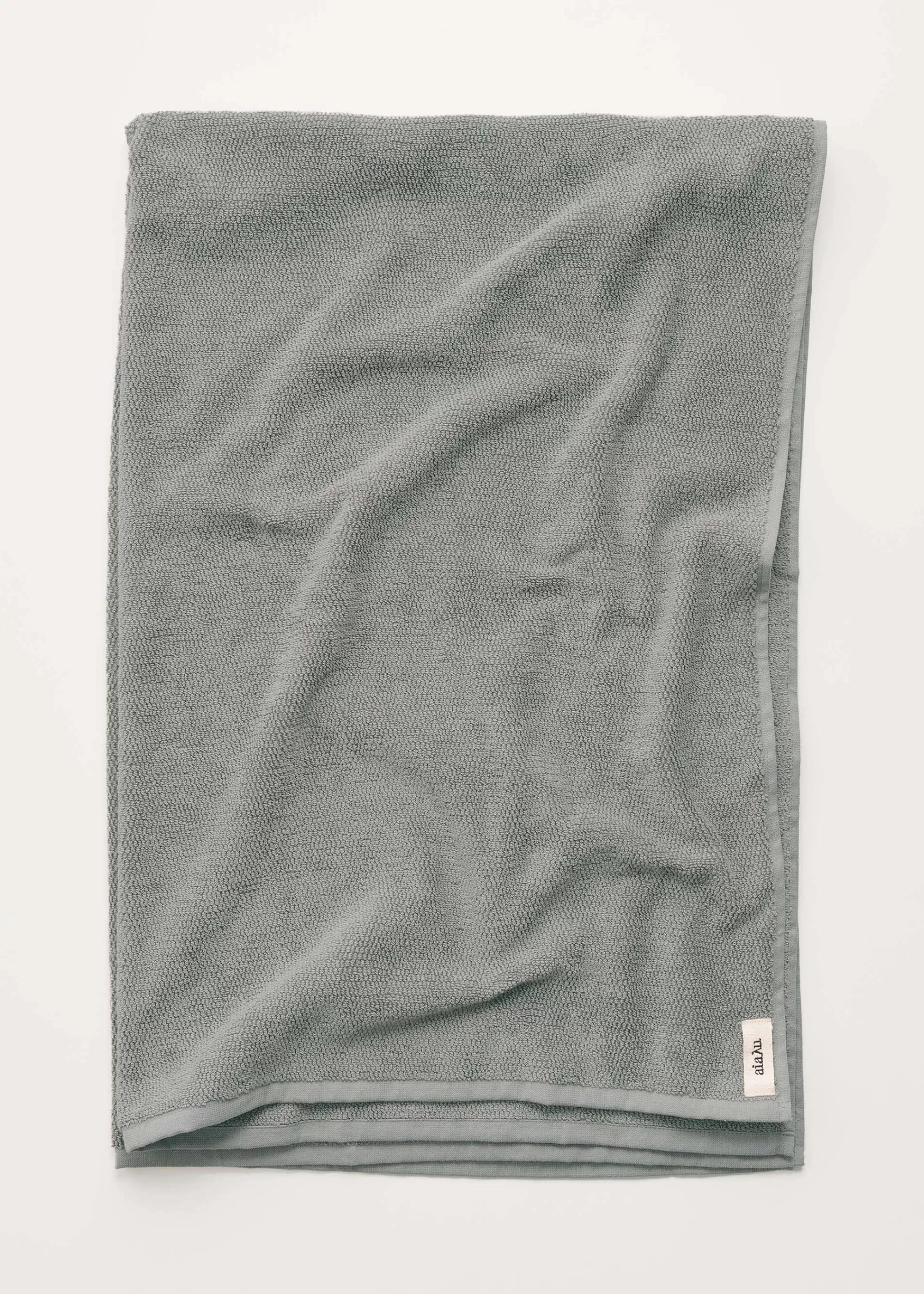 Håndklæder<aiayu Cotton bath sheet - 100x150 Steel