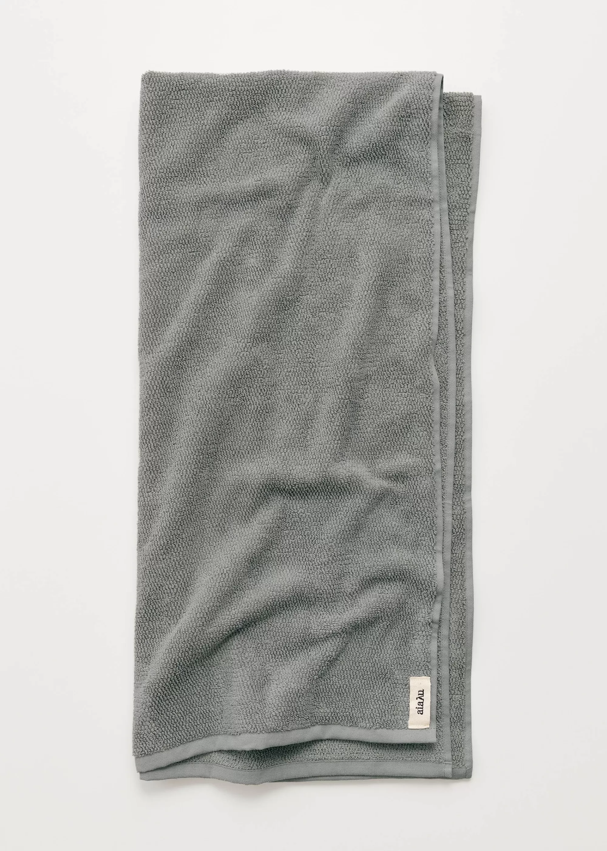 Håndklæder<aiayu Cotton bath towel - 70x140 Steel