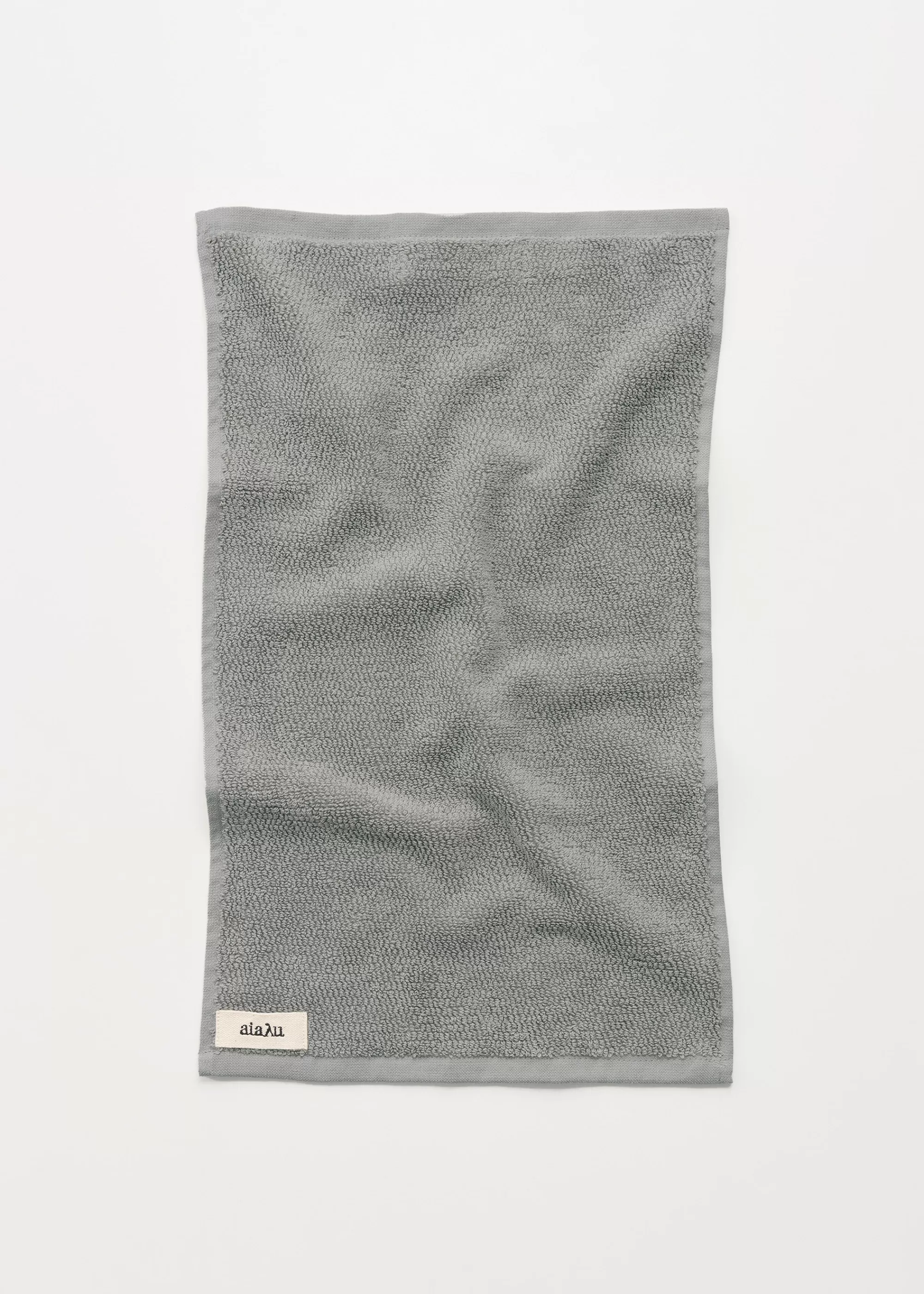 Håndklæder<aiayu Cotton guest towel - 30x50 Steel