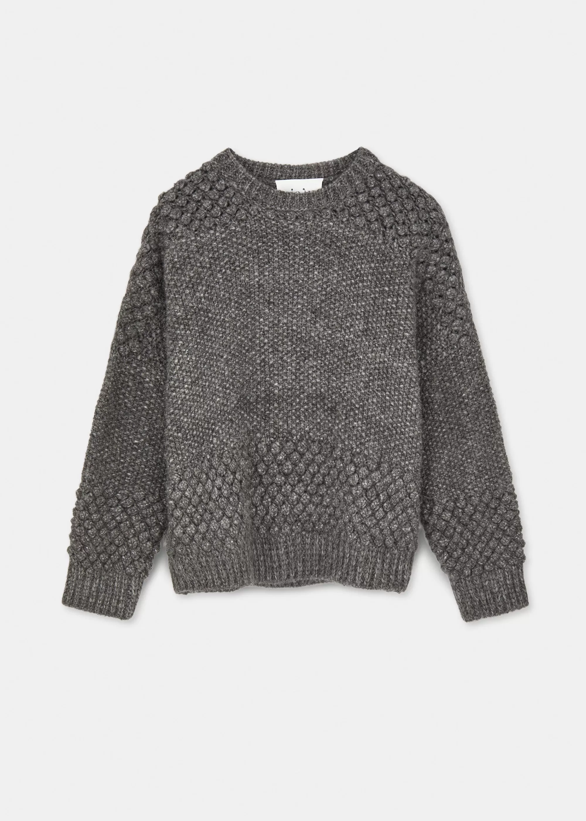 Strik<aiayu Daniela wool sweater Pure Dark Grey