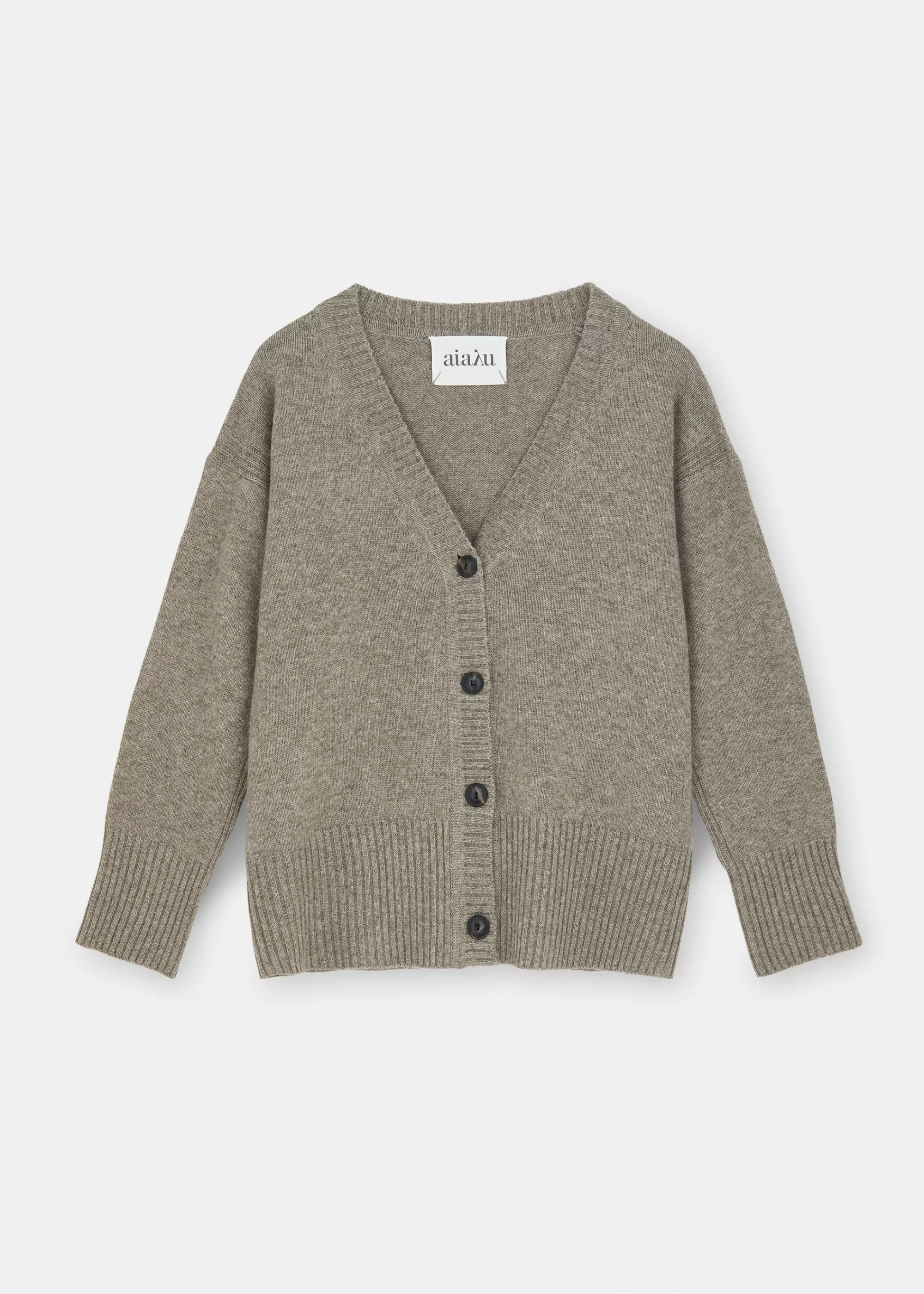 Cardigans | Strik<aiayu Frank yak cardigan Pure Soil