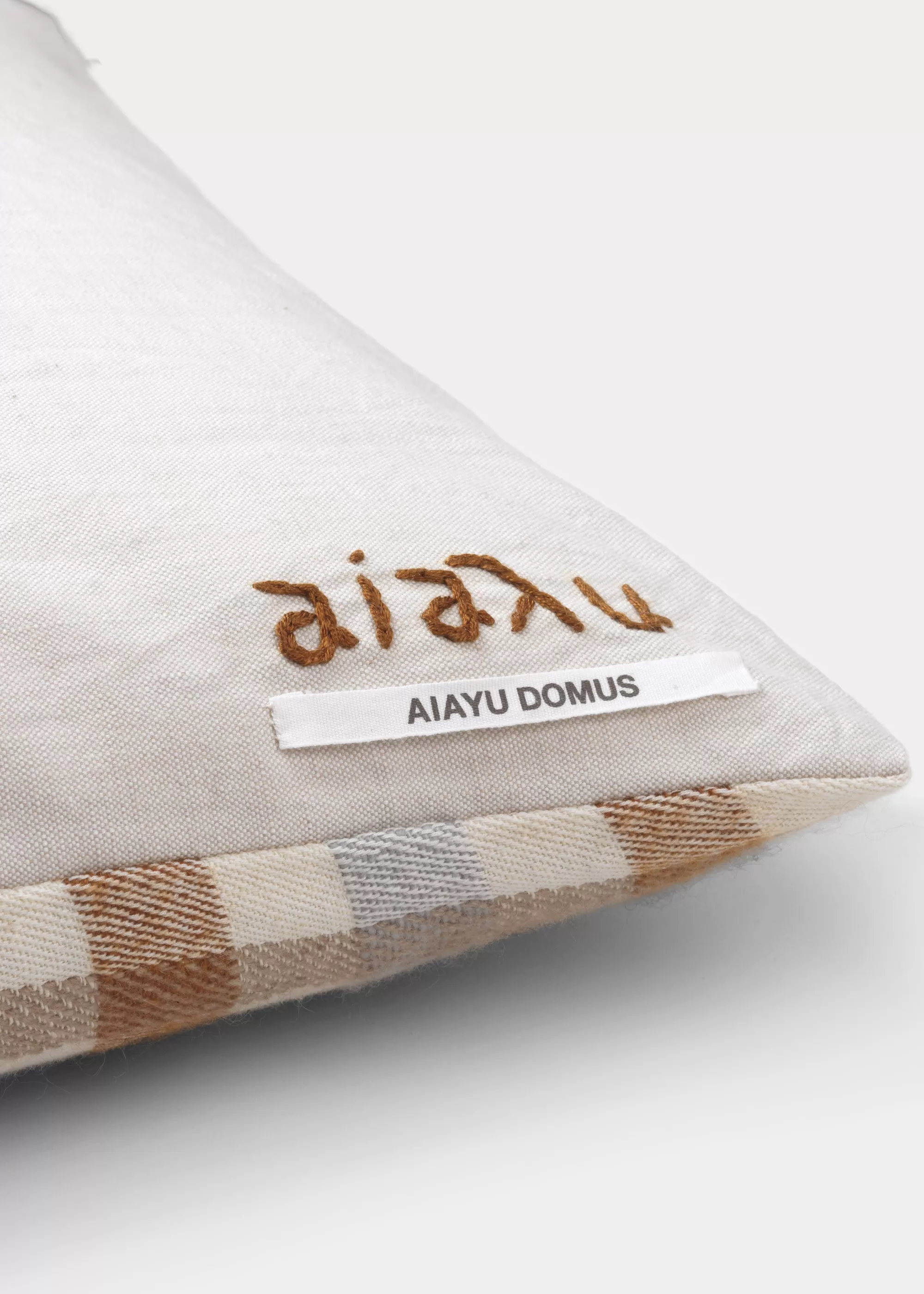 Puder<aiayu Gabriel cashmere pillow- 40x60 Mix Carmelo