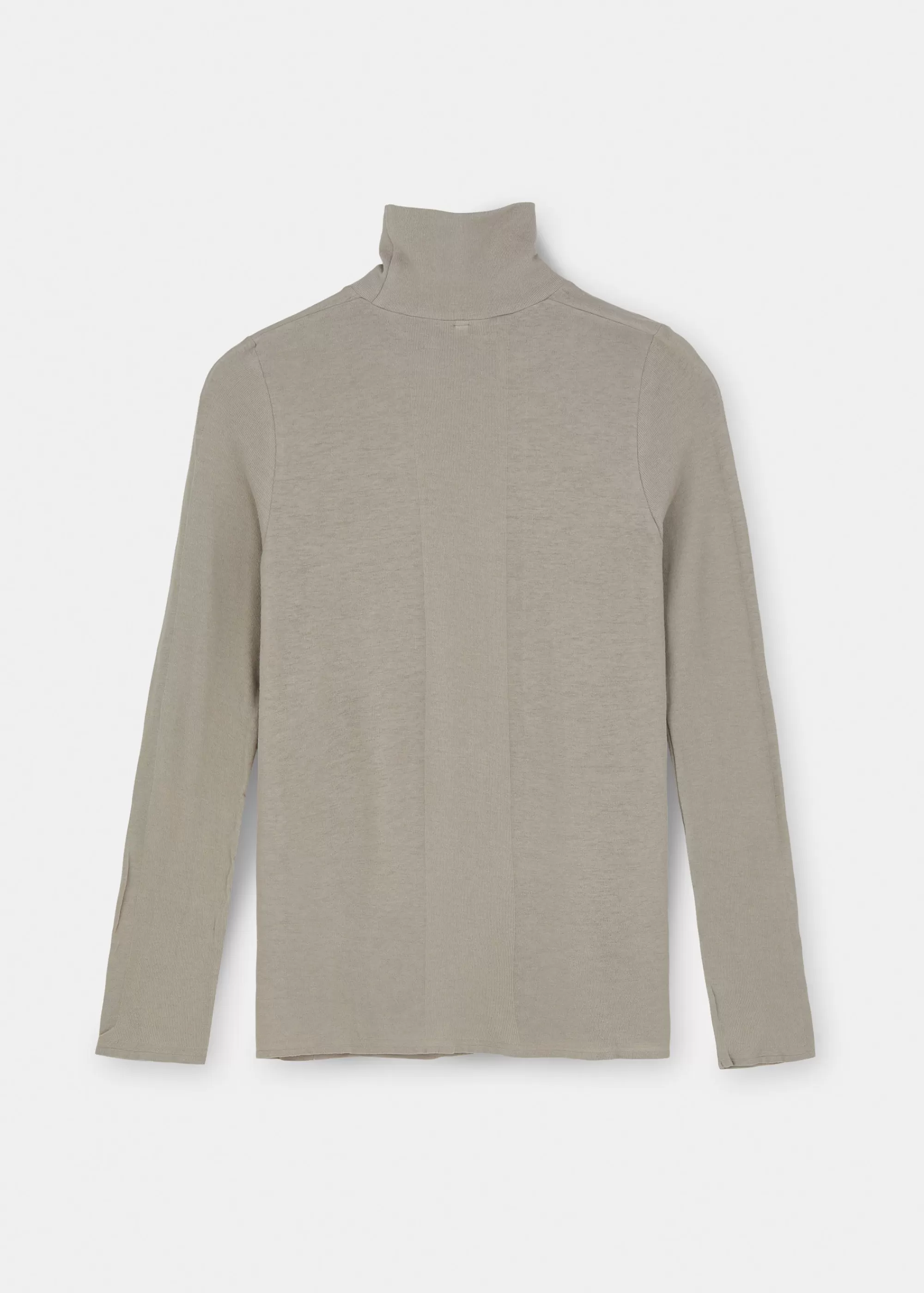 Bluser<aiayu Gentle cashmere turtleneck Grey