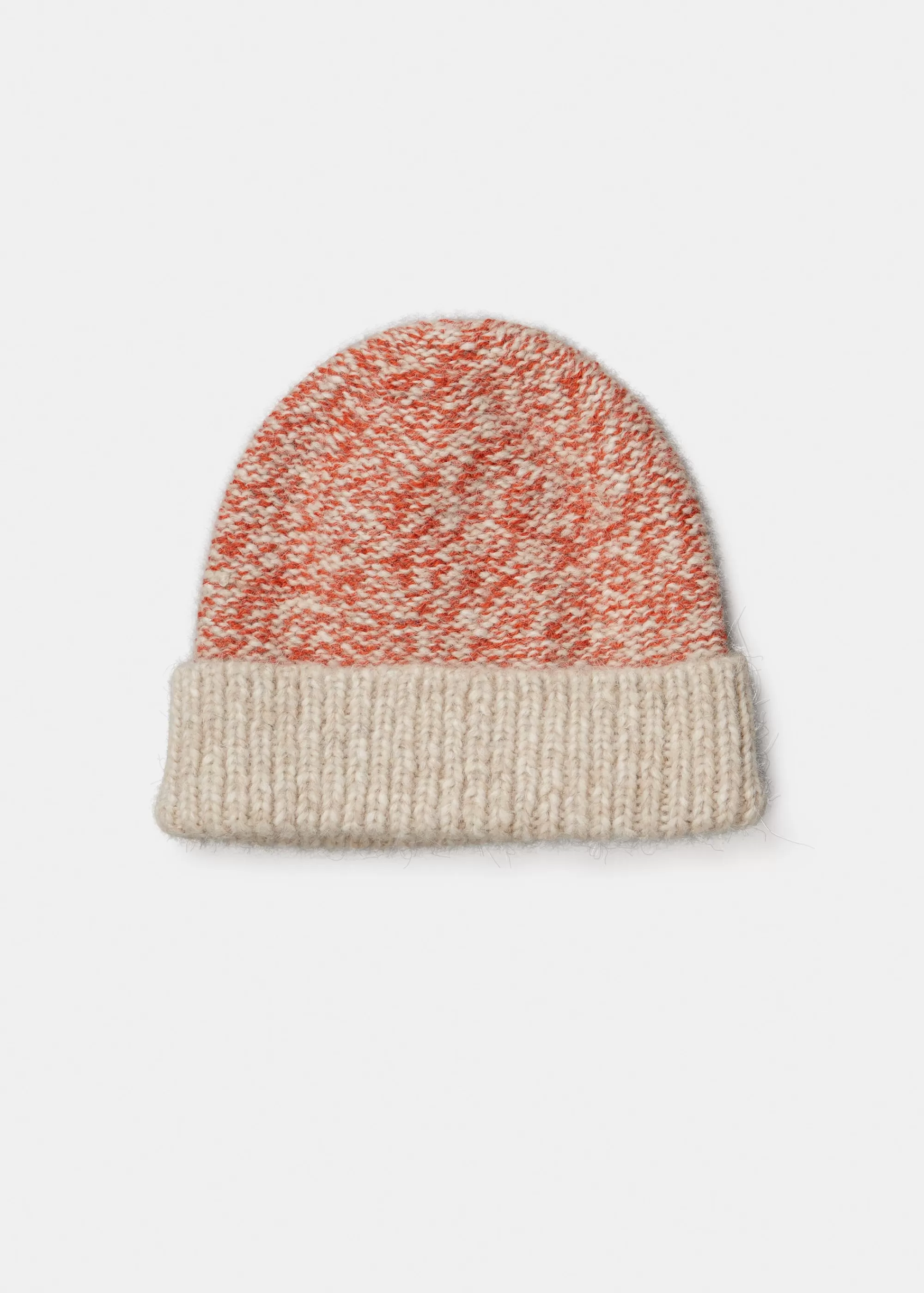 Huer & Vanter<aiayu Hela wool beanie Mix Orange