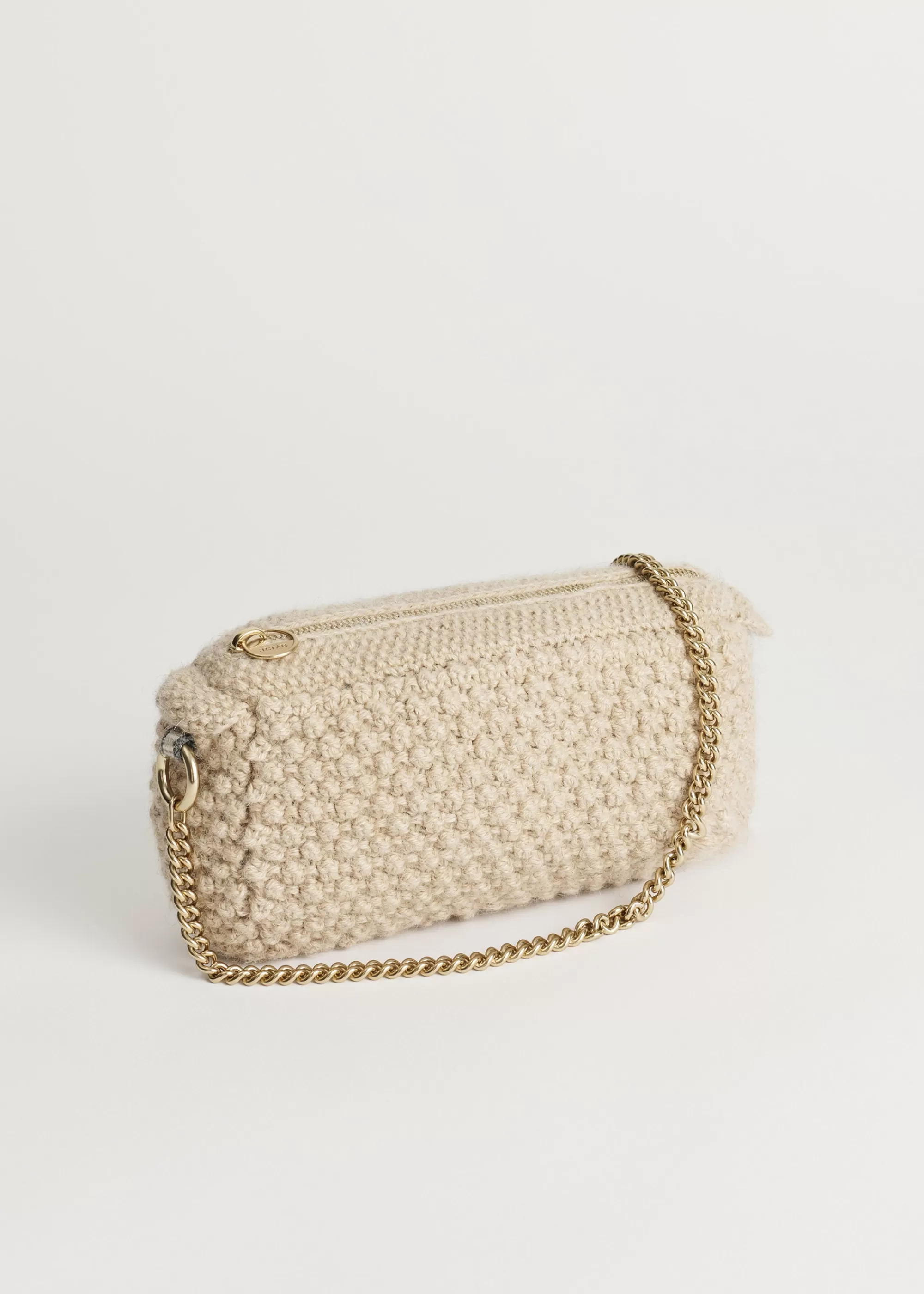 Clutches & Tasker<aiayu Helen chain classic bag Wheat