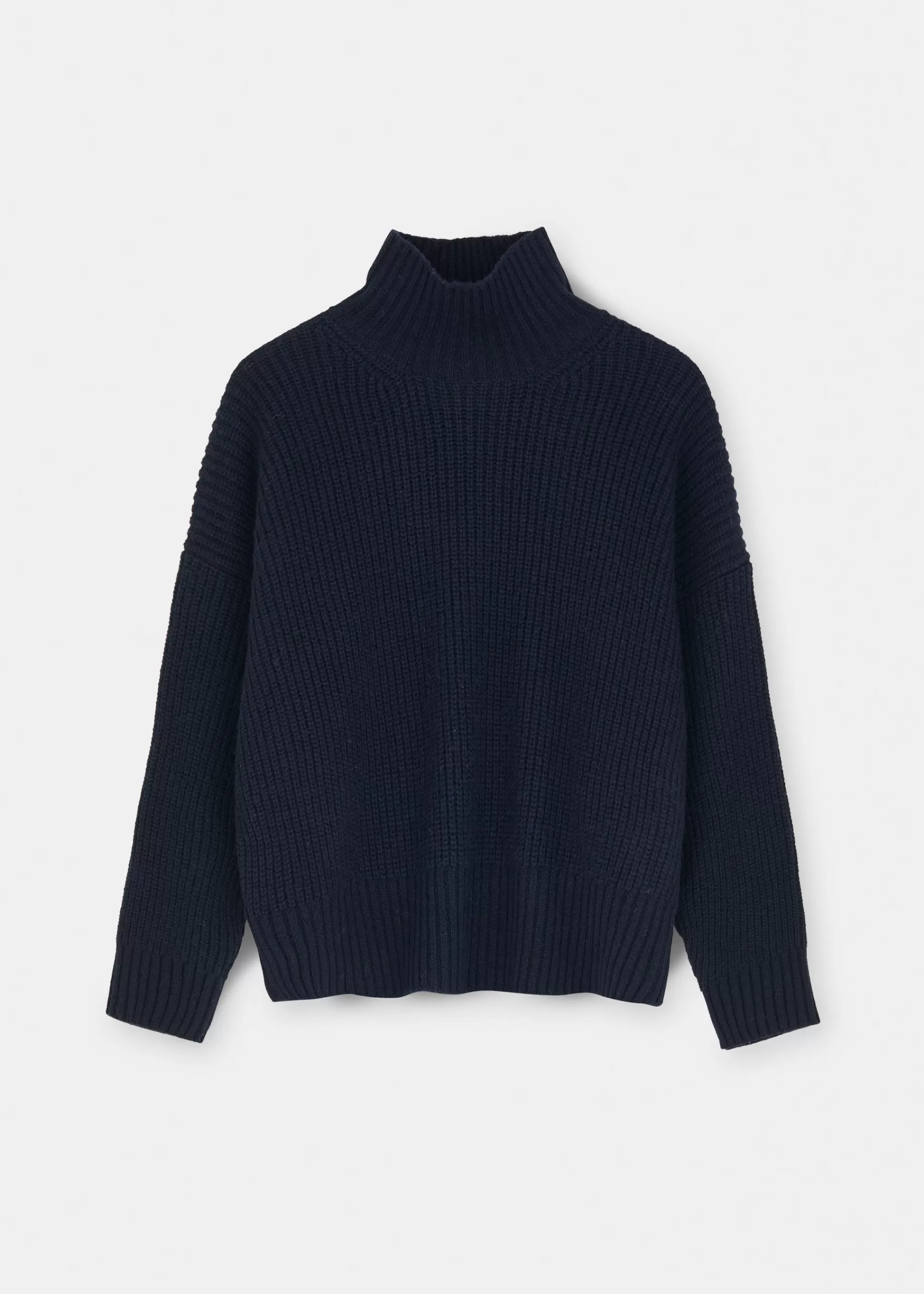 Strik<aiayu Hera wool sweater Black Blue