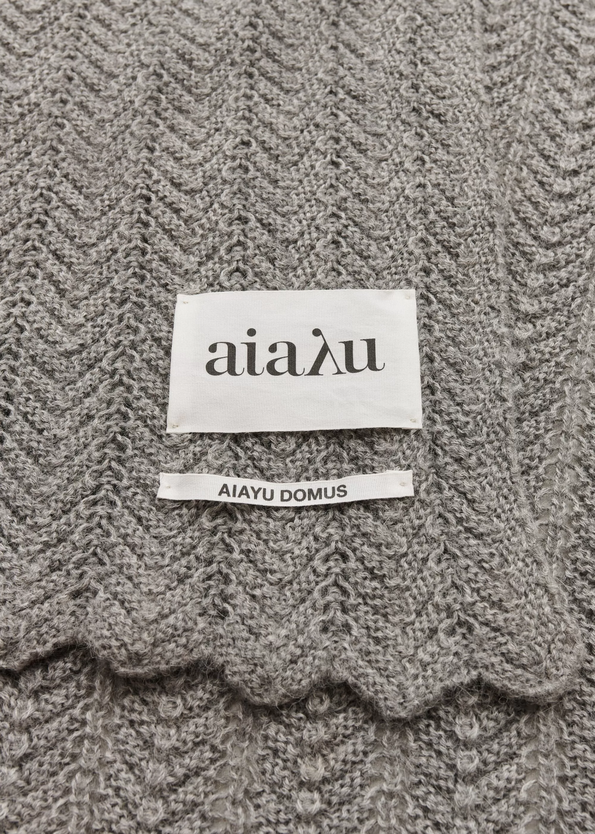 Plaider<aiayu Hollie classic throw - 130x160 Frost Grey