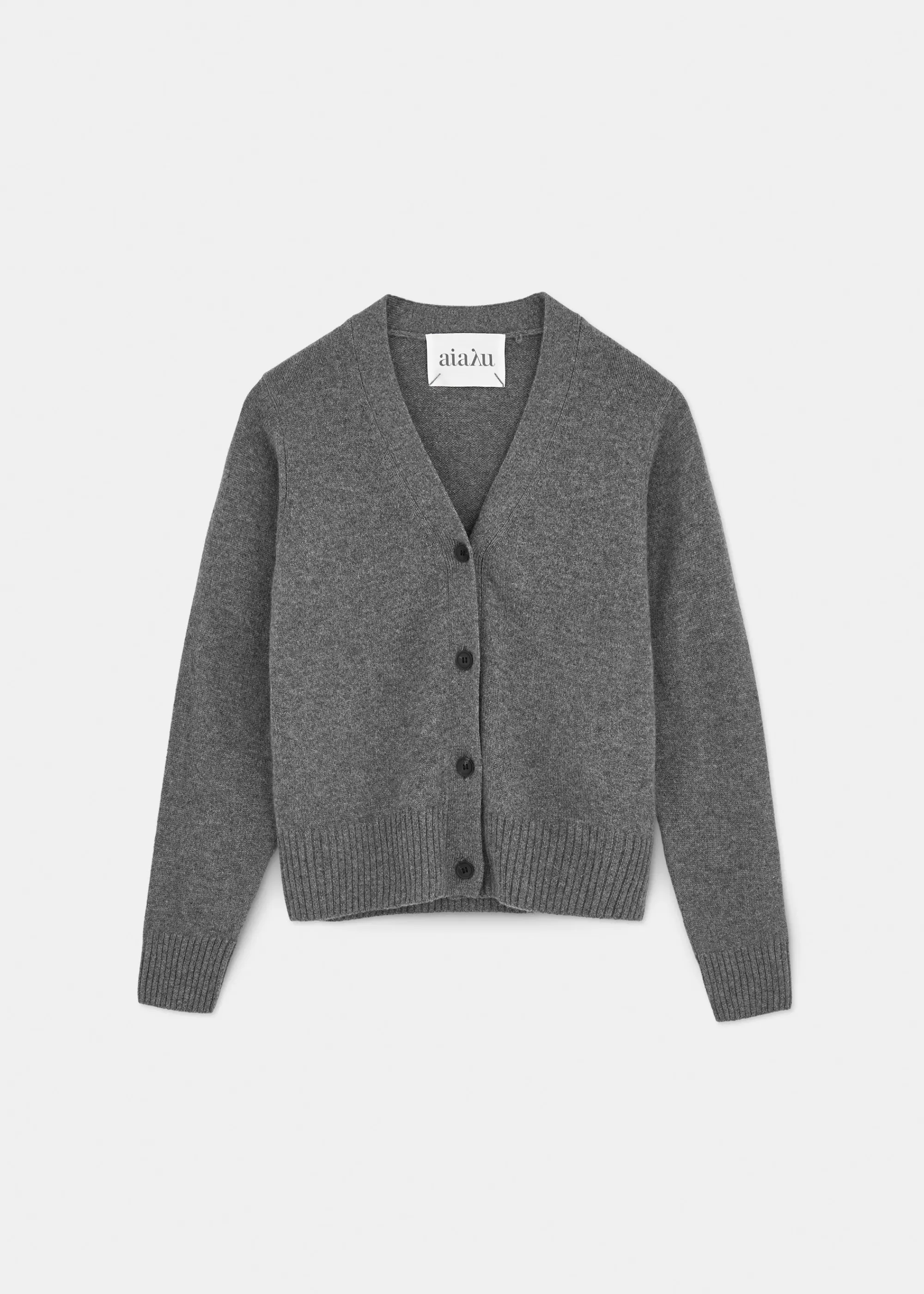 Cardigans | Strik<aiayu Ingrid cashmere cardigan Stormy