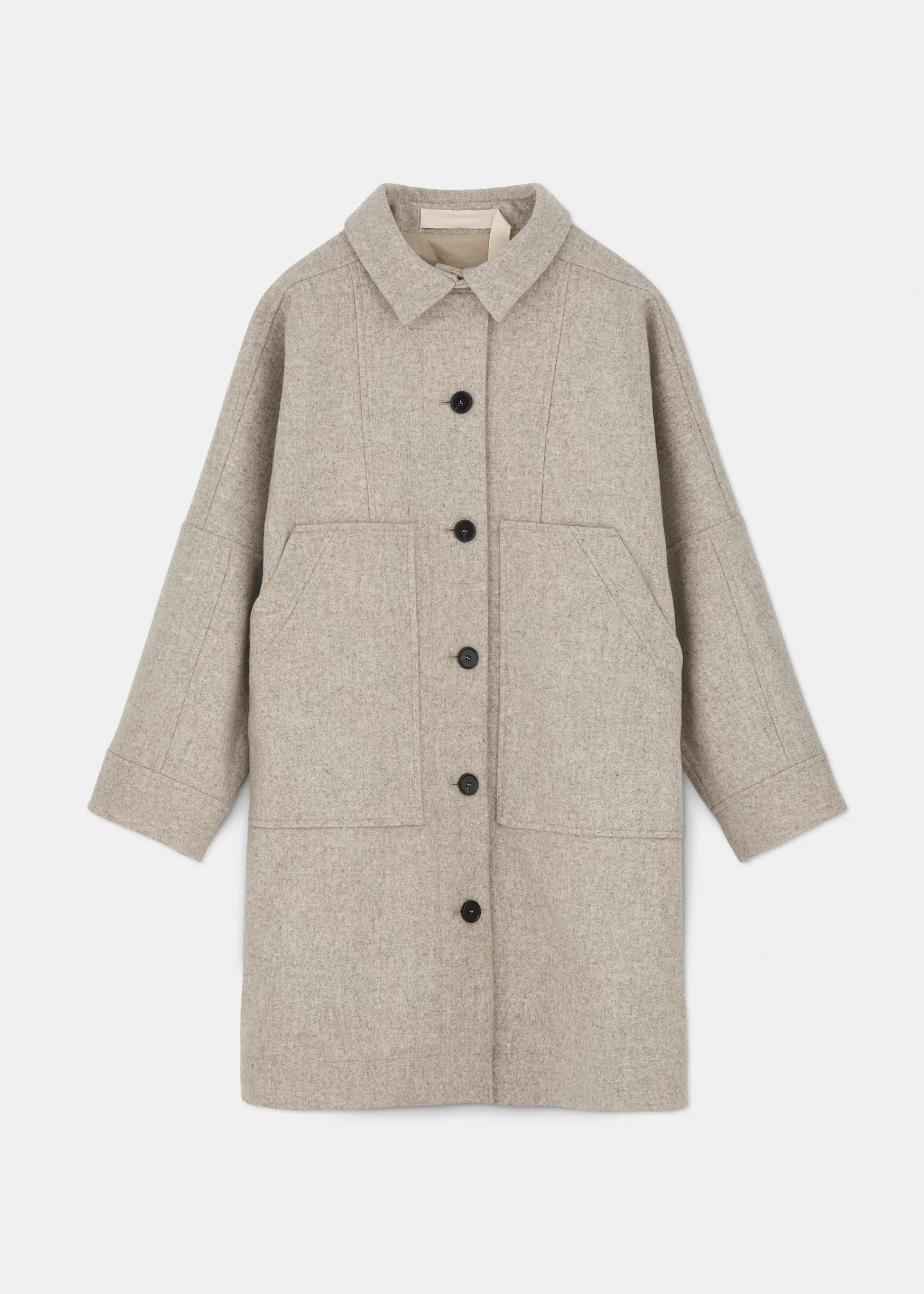 Frakker<aiayu Jada coat loden Pure Air