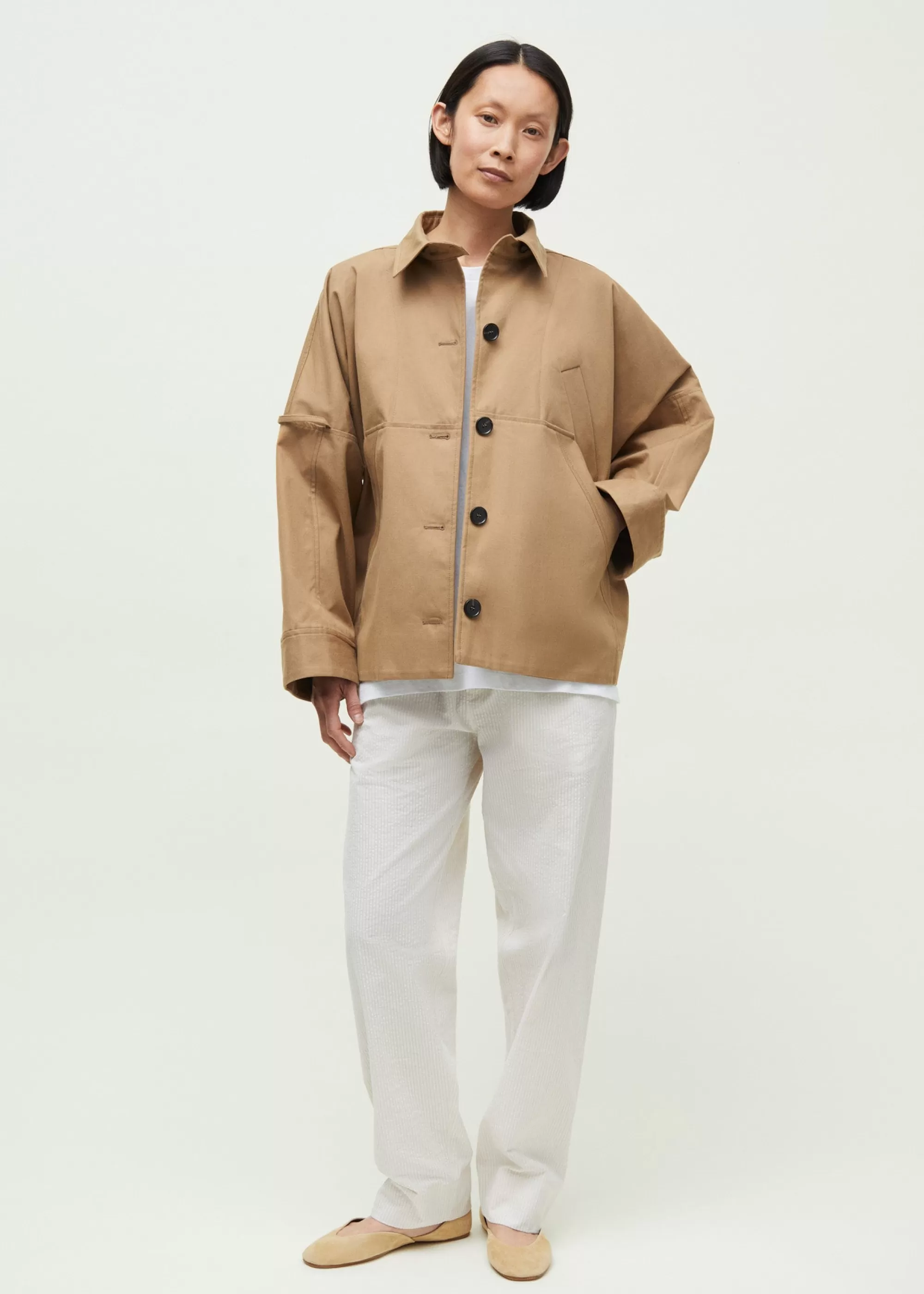 Jakker & Blazere<aiayu Jules jacket - ventile Caramel