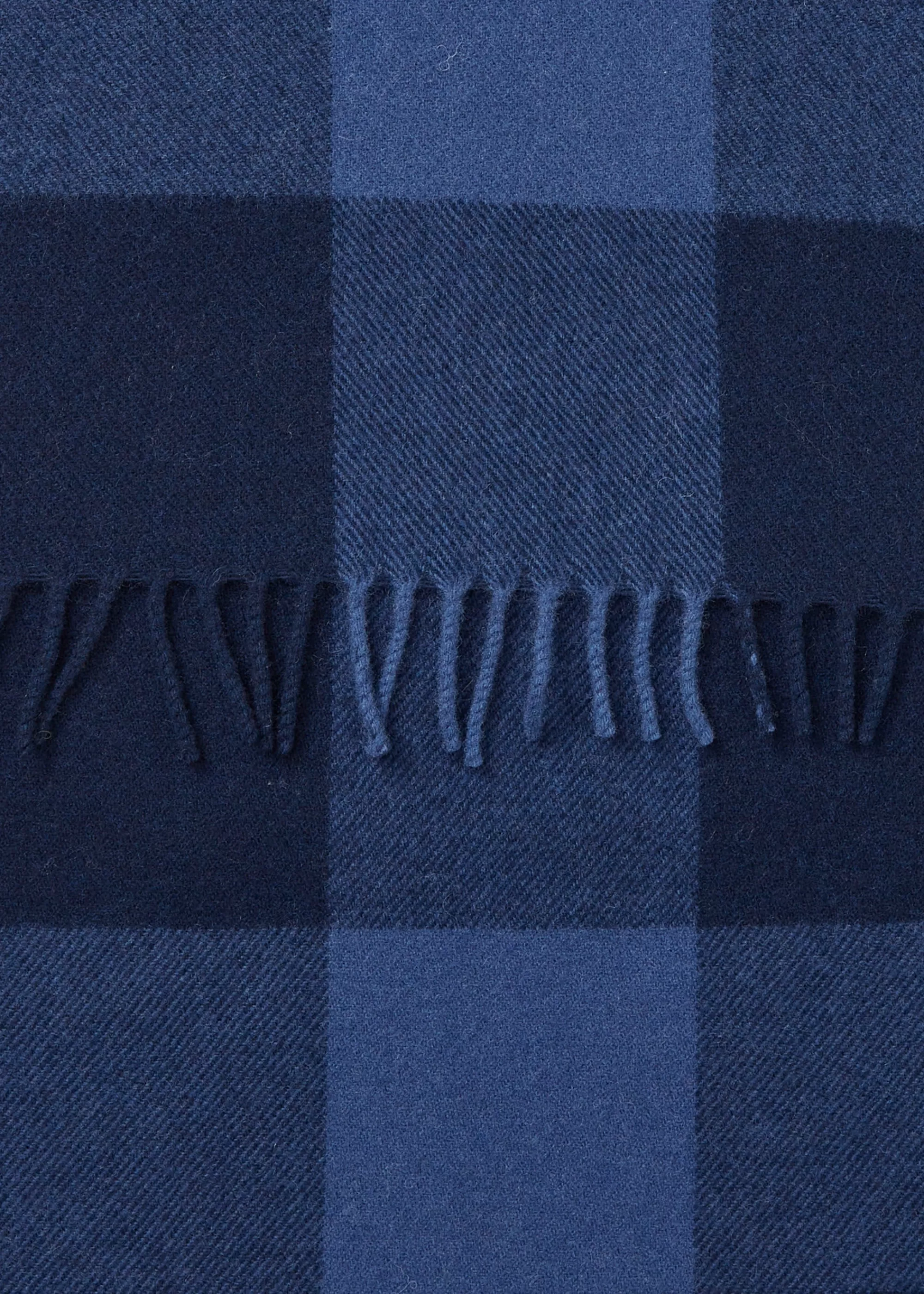 Tørklæder<aiayu Kay wool scarf Mix Blue