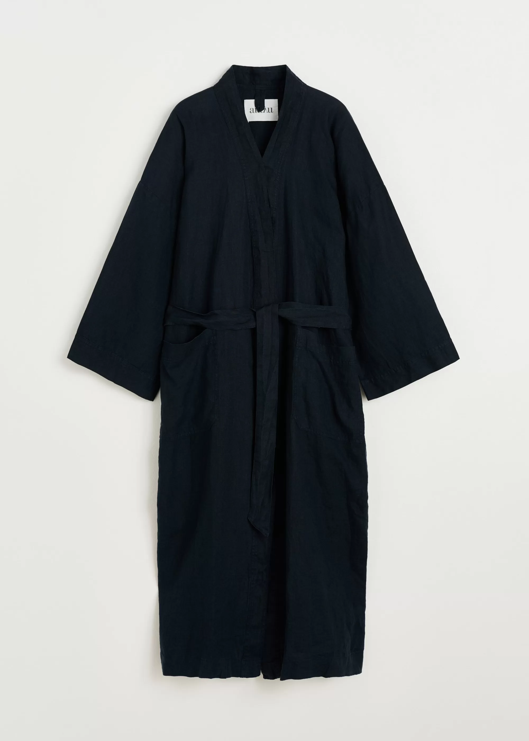 Badekåber<aiayu Kimono linen Navy