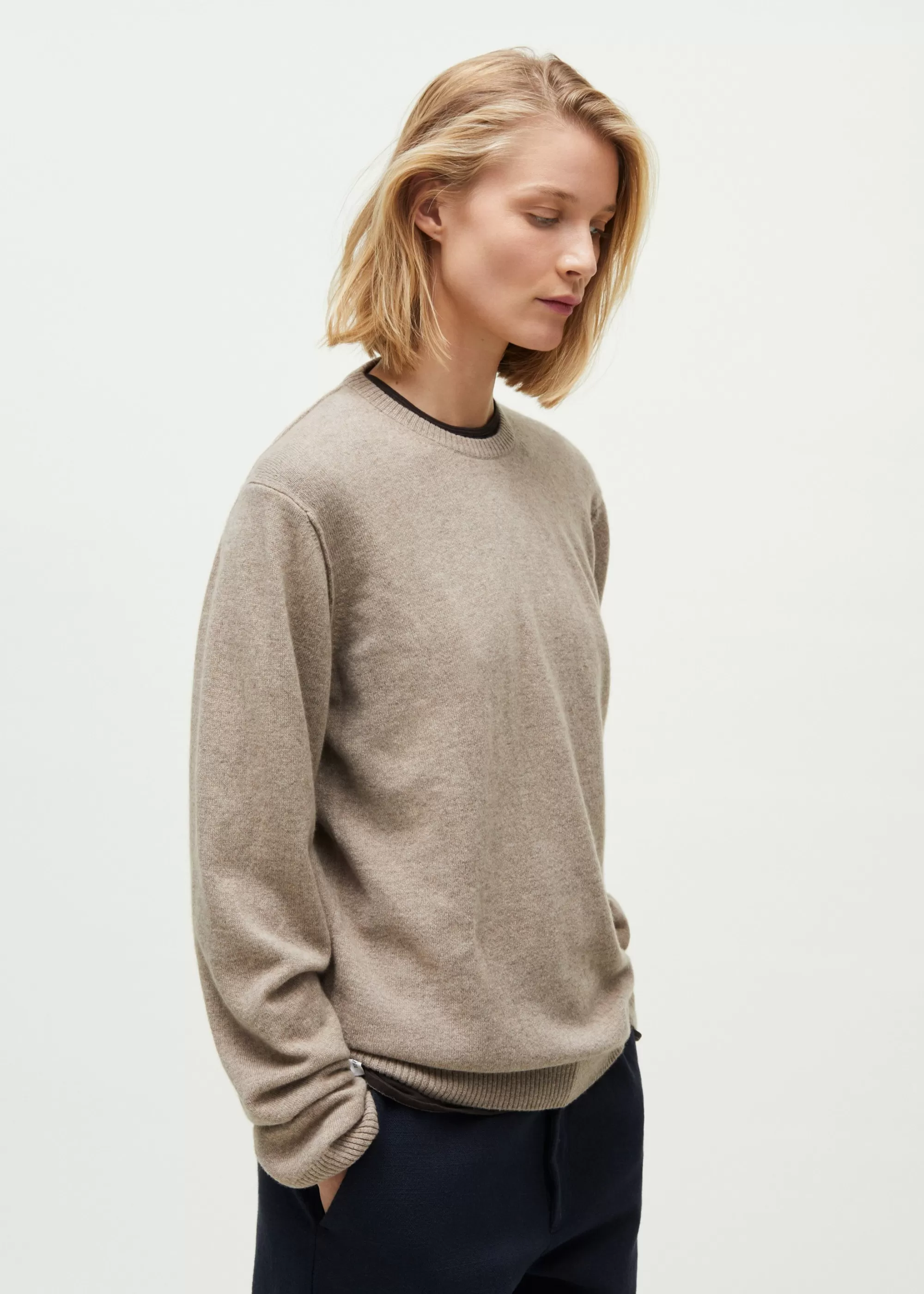 Strik<aiayu Leonardo sweater - pure cashmere Pure Grain