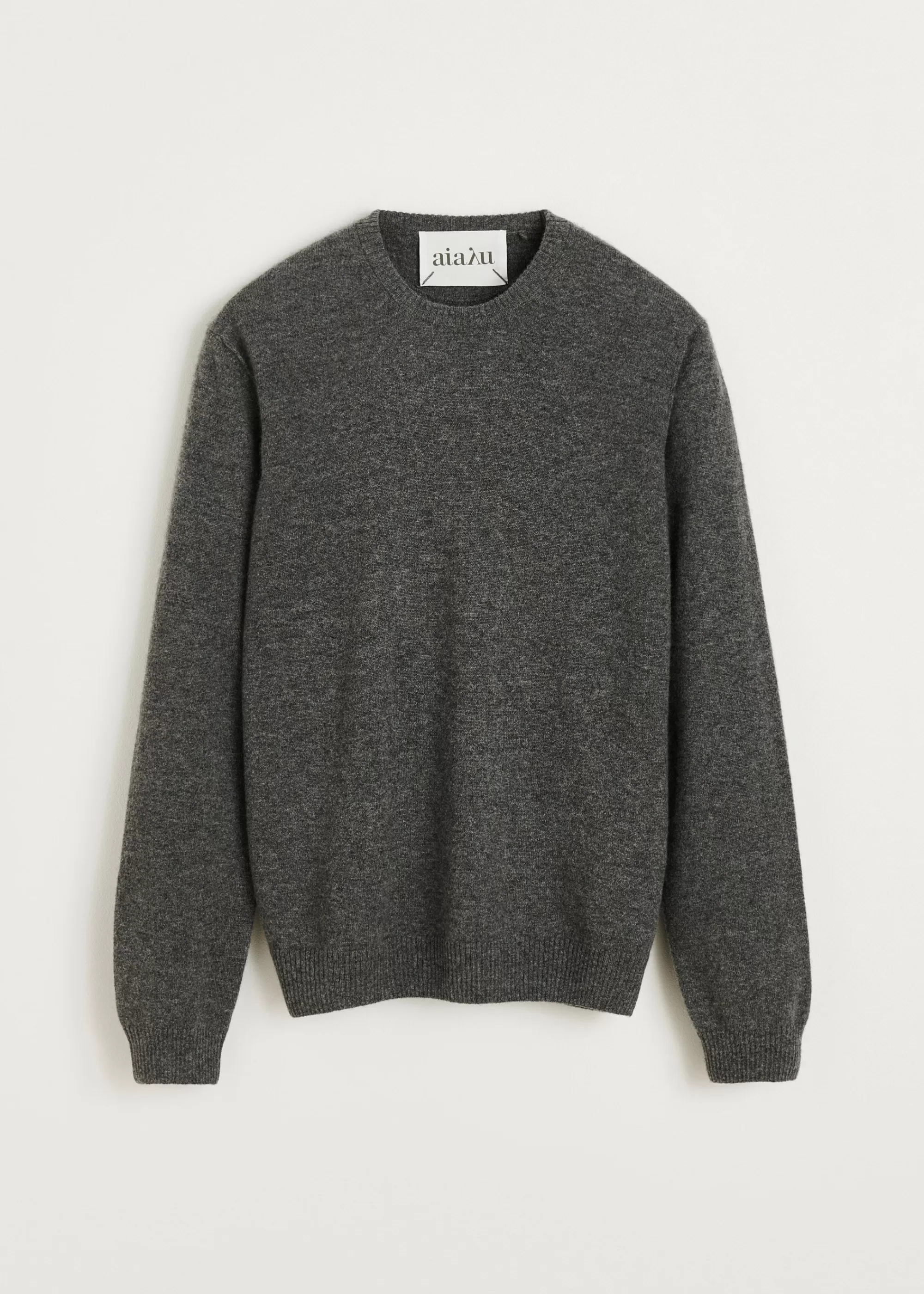 Strik<aiayu Leonardo sweater - pure cashmere Stormy