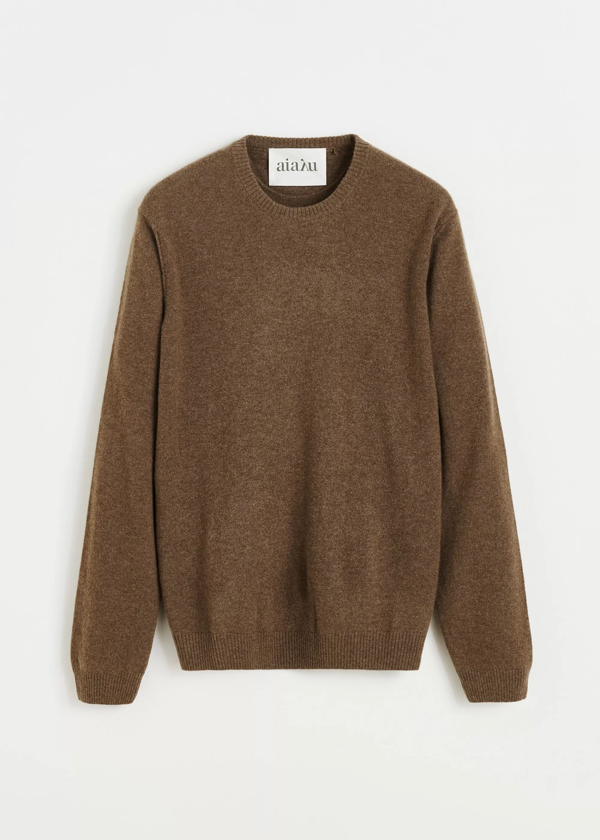 Strik<aiayu Leonardo sweater - pure cashmere Pure Dark Brown