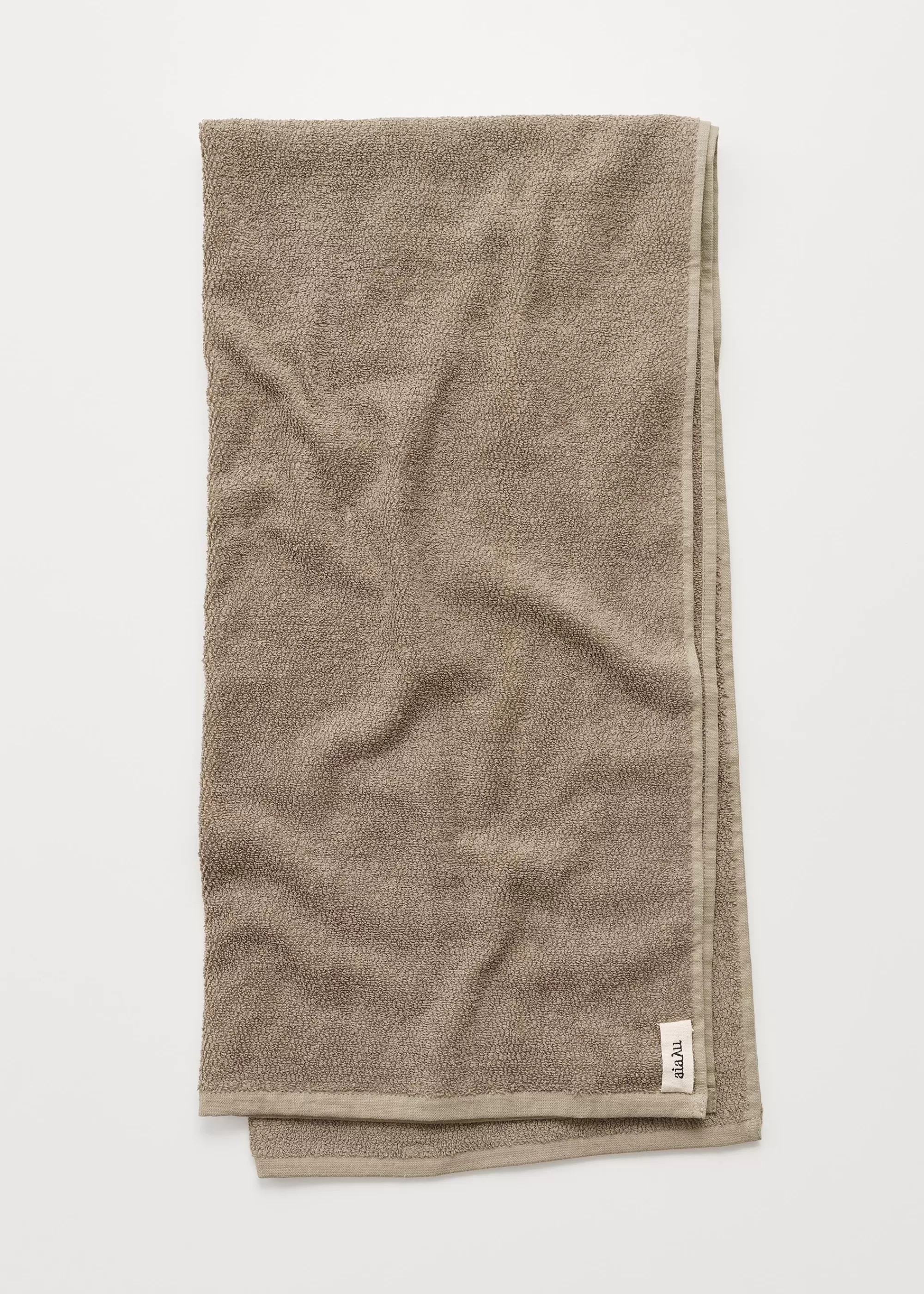 Håndklæder<aiayu Linen bath towel - 70x140 Earth