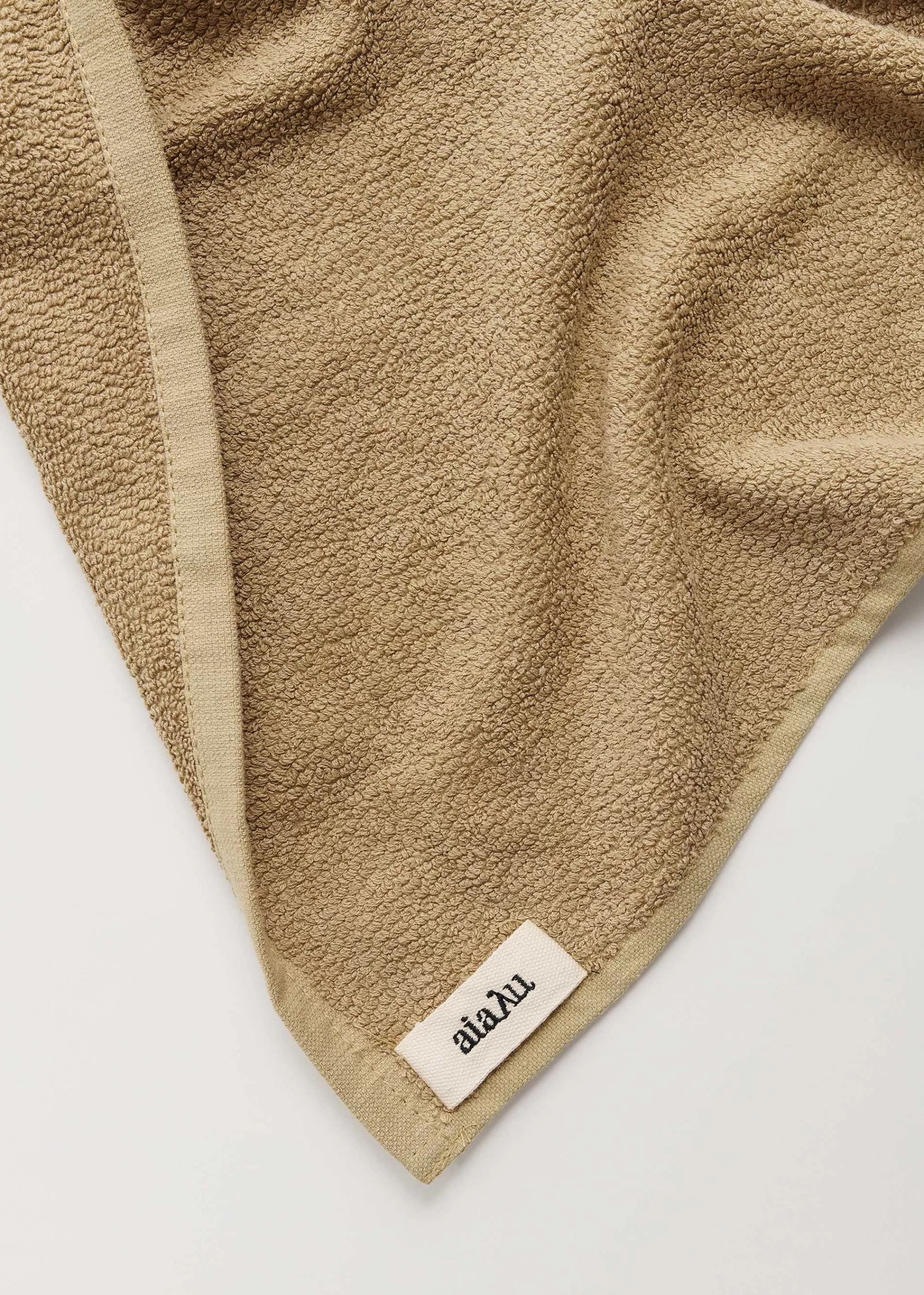 Håndklæder<aiayu Linen bath towel - 70x140 Saffron