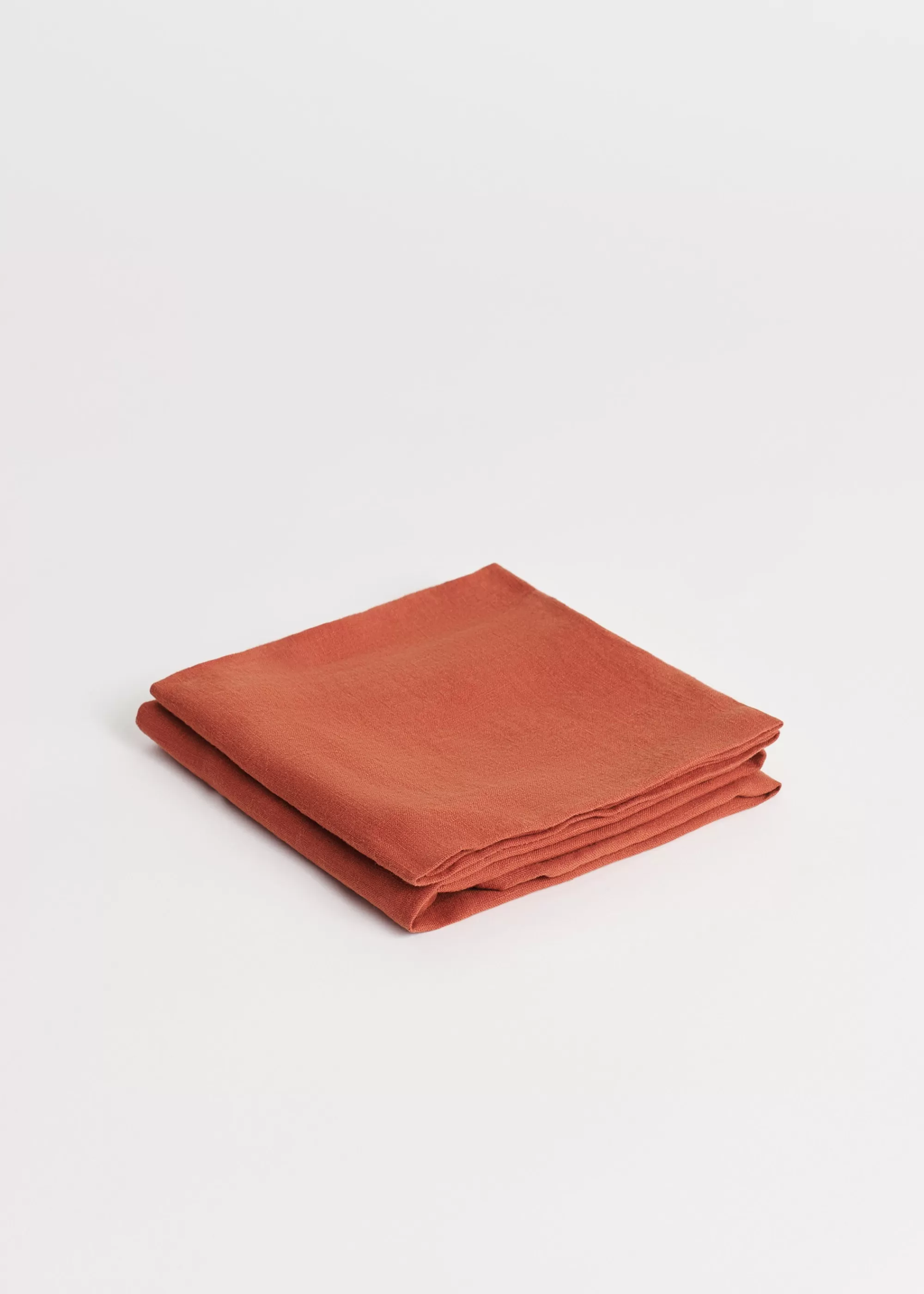 Karklude & Viskestykker<aiayu Linen kitchen towel (set of 2 pcs) Terracotta