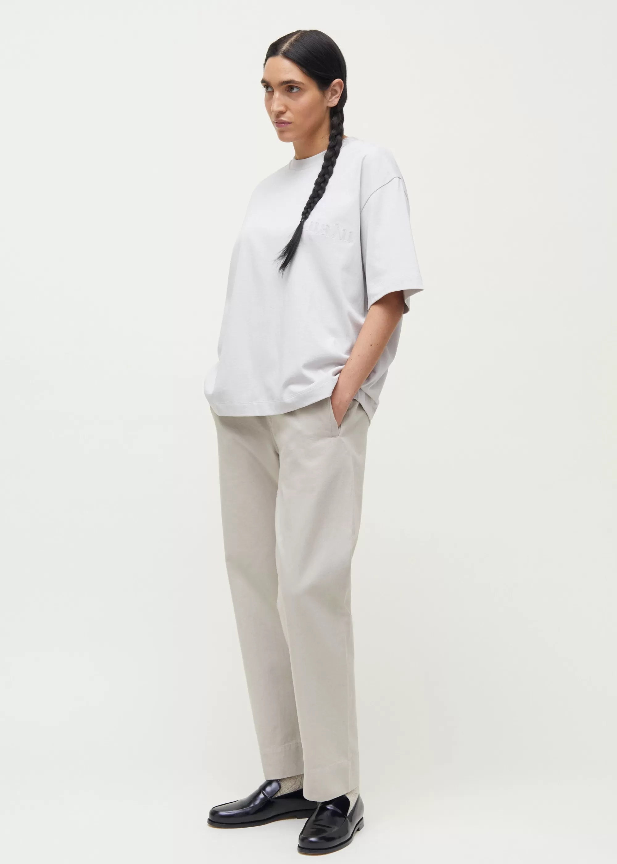 T-Shirts & Tops<aiayu Lou circular tee Salt