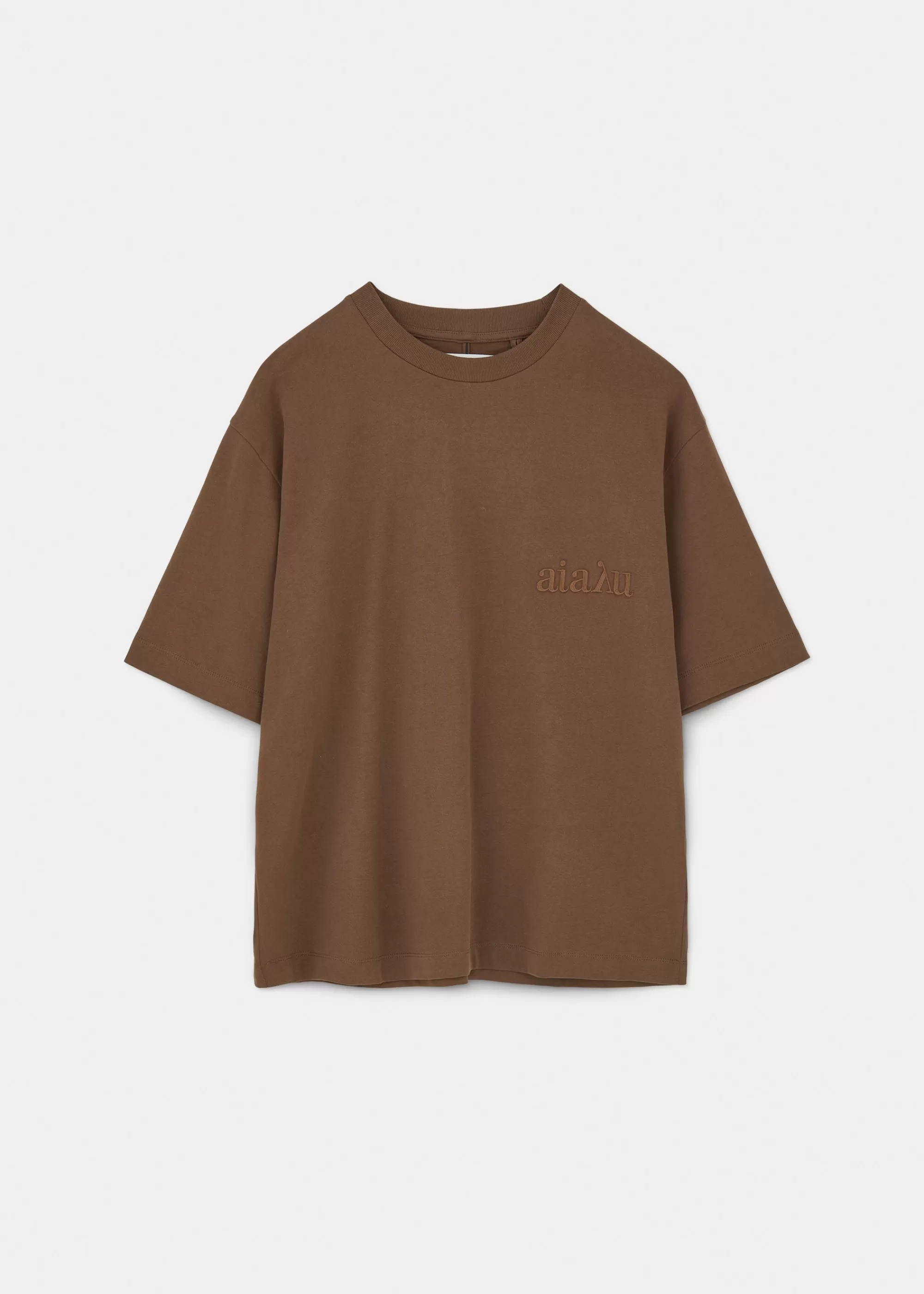T-Shirts & Tops<aiayu Lou circular tee Coffee