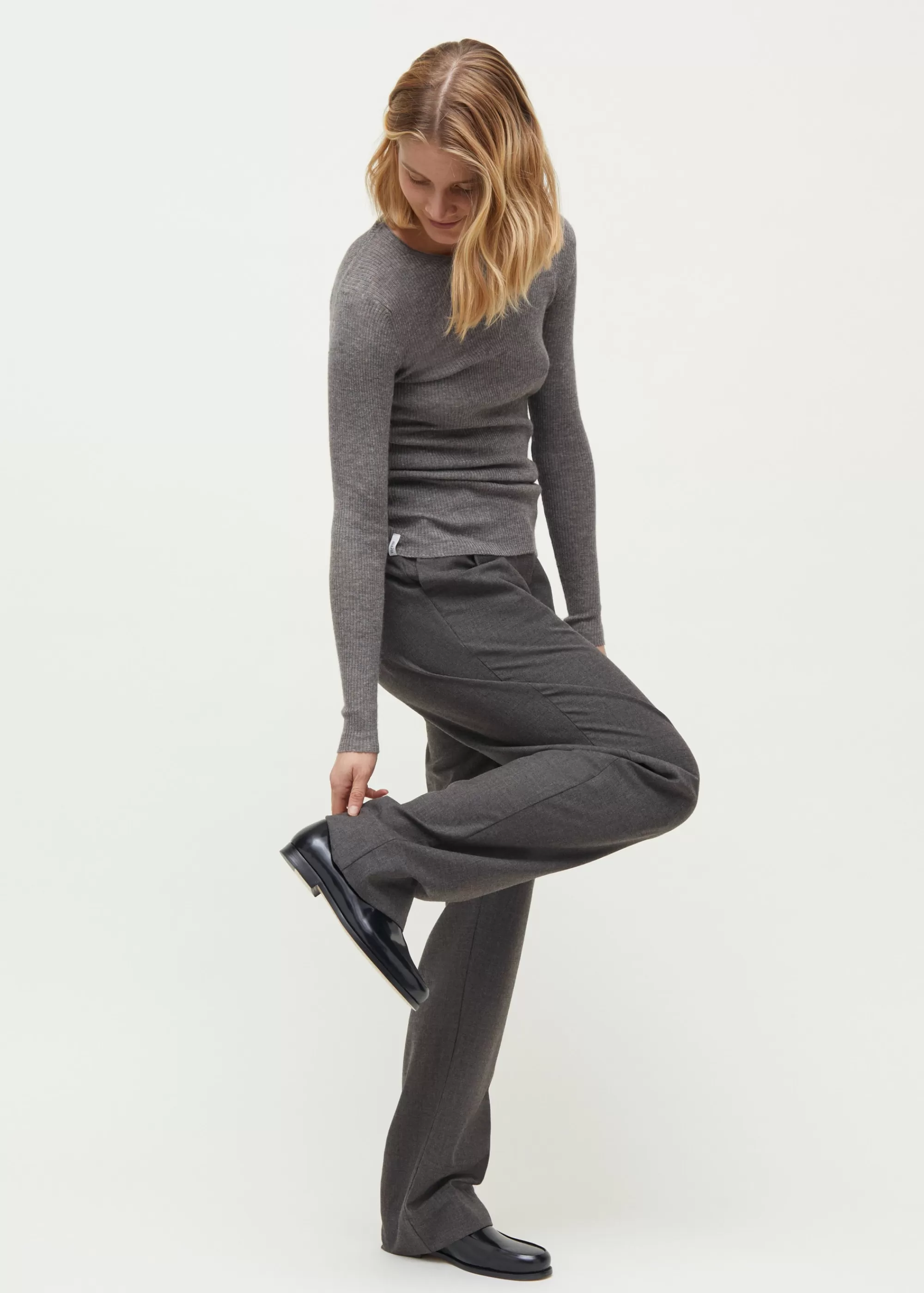 Bluser<aiayu Madigan blouse - cashmere Yak Melange