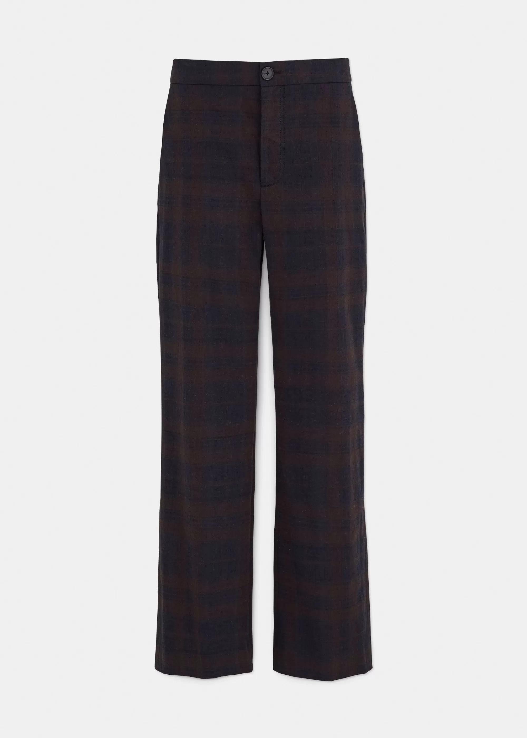 Bukser<aiayu Milo pant check Mix Navy