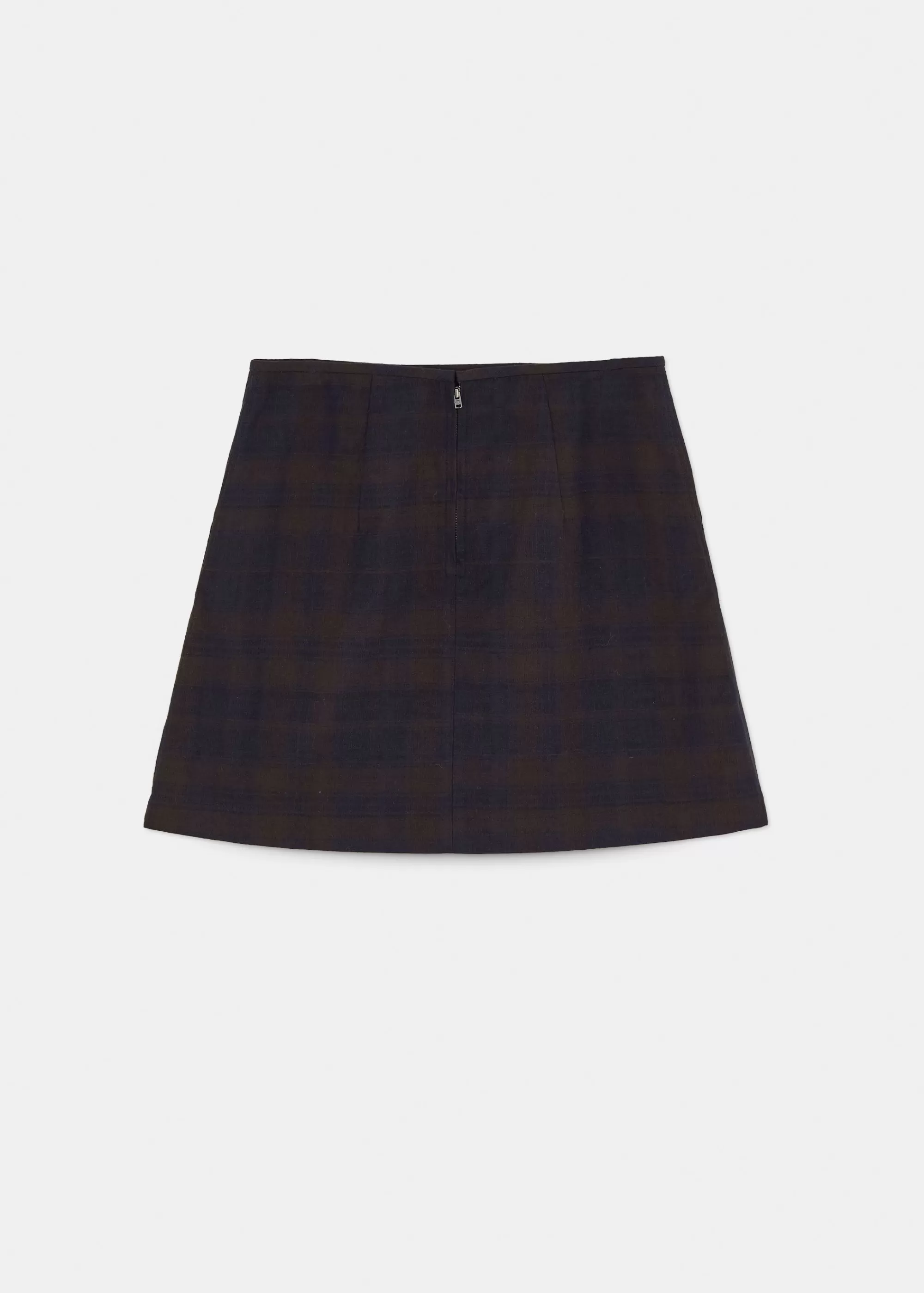 Kjoler & Nederdele<aiayu Mini skirt check Mix Navy
