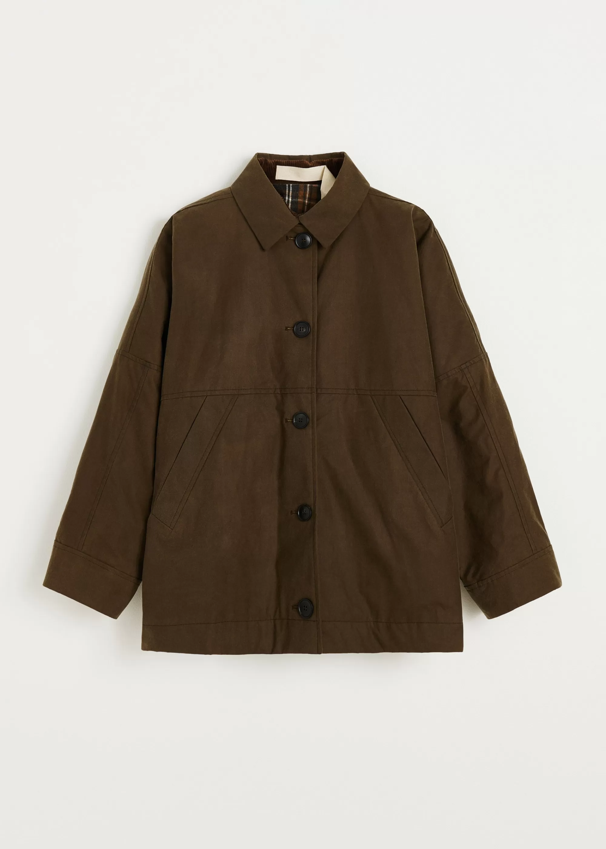 Jakker & Blazere<aiayu Moa jacket - oilskin Bark