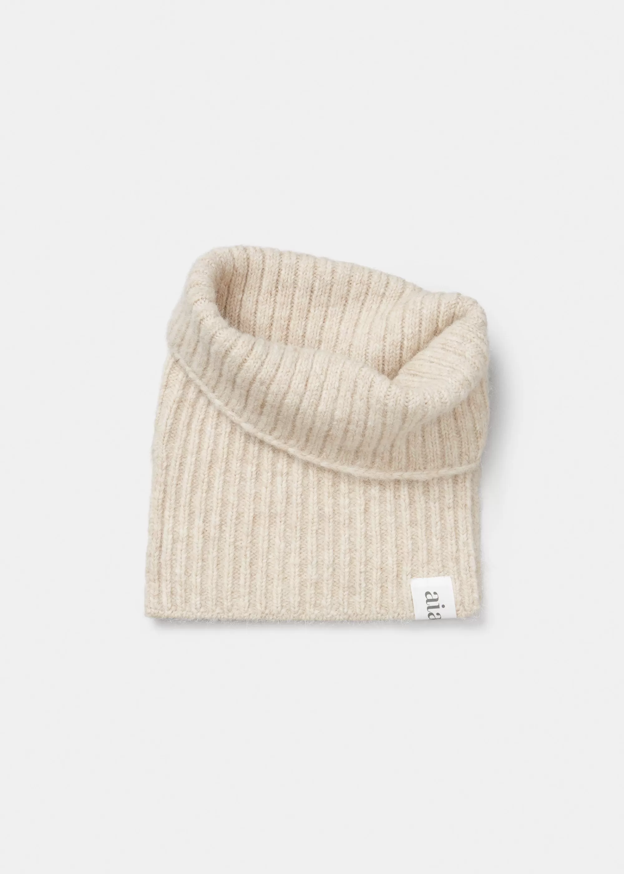 Tørklæder<aiayu Nellie neck warmer Pure Beige