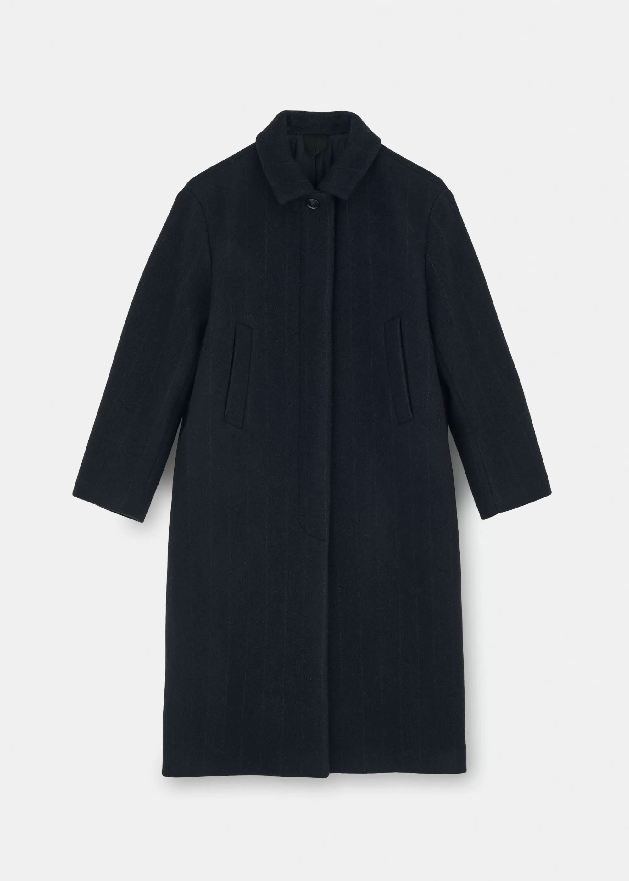 Frakker<aiayu Noah wool coat Navy