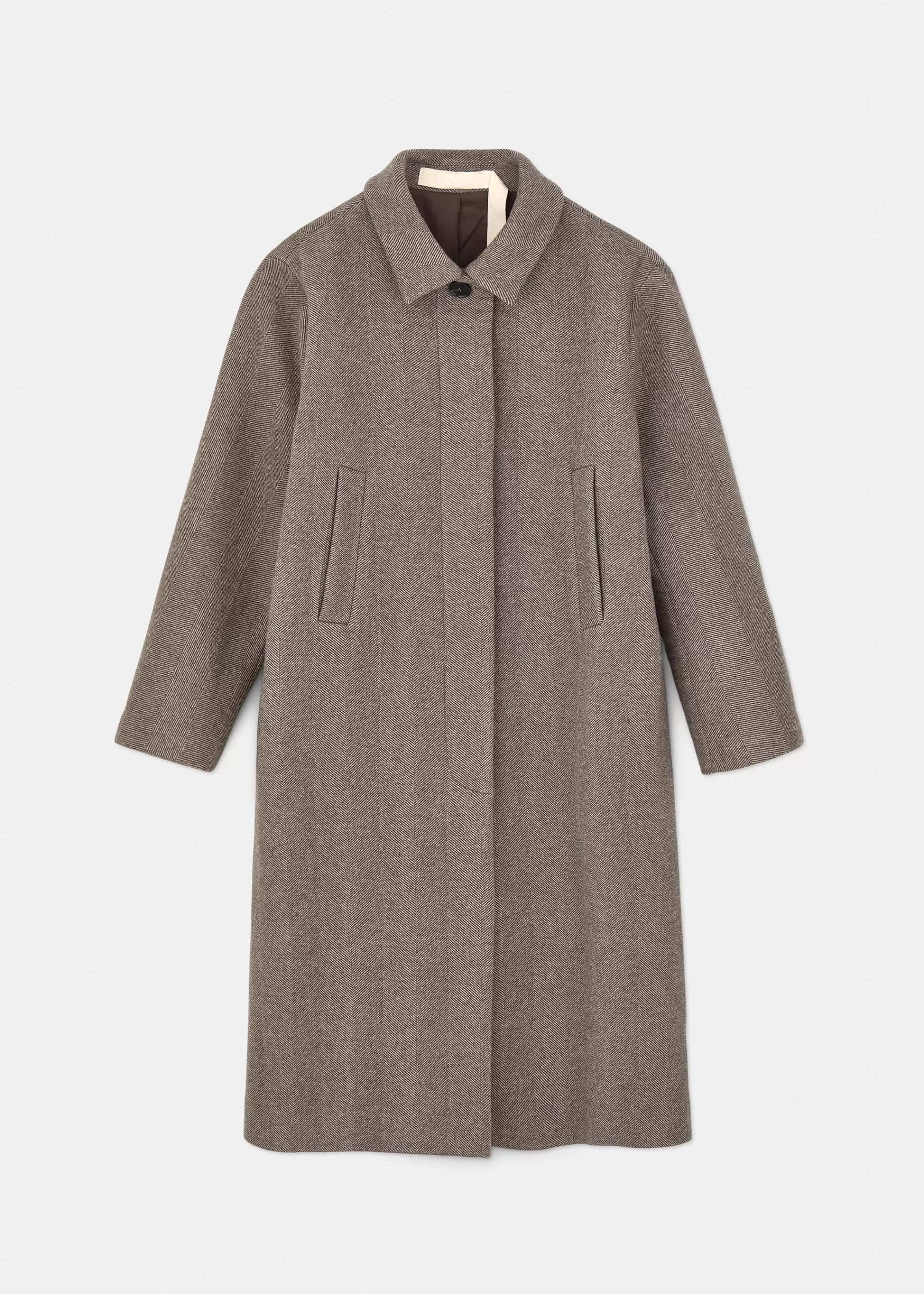 Frakker<aiayu Noah wool coat Herringbone