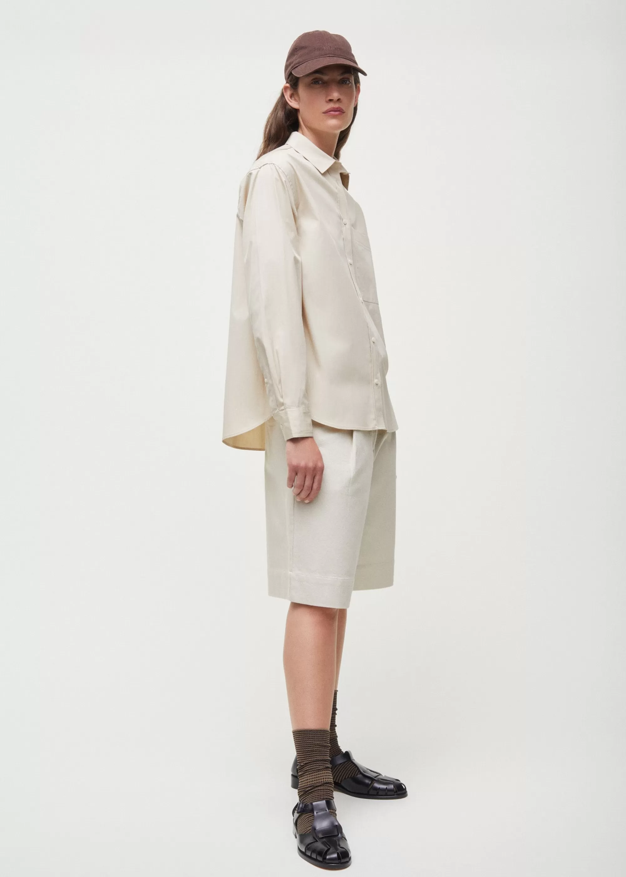 Skjorter<aiayu Philo shirt tailored Beige