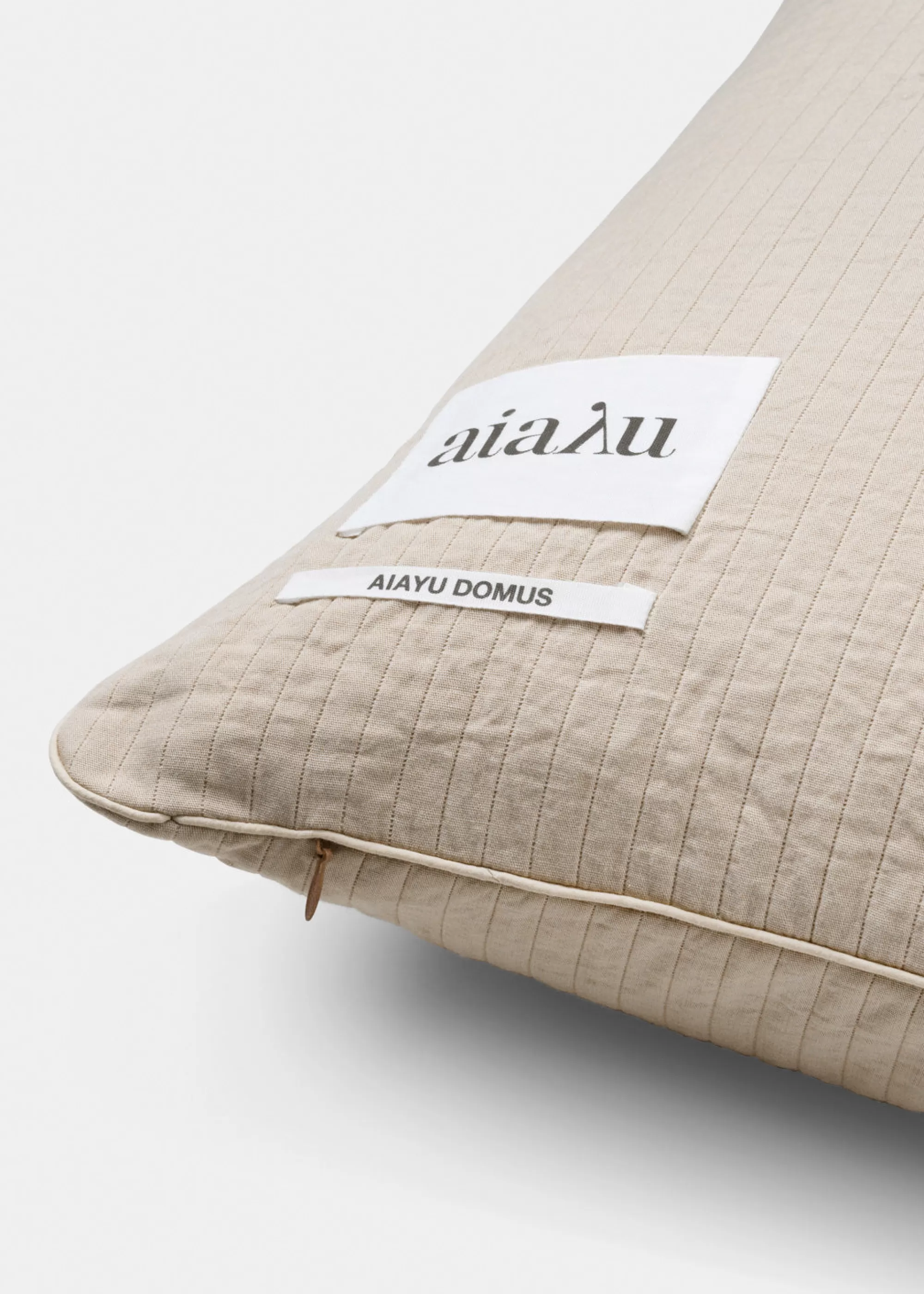 Puder<aiayu Pillow double - 50x80 Sandshell