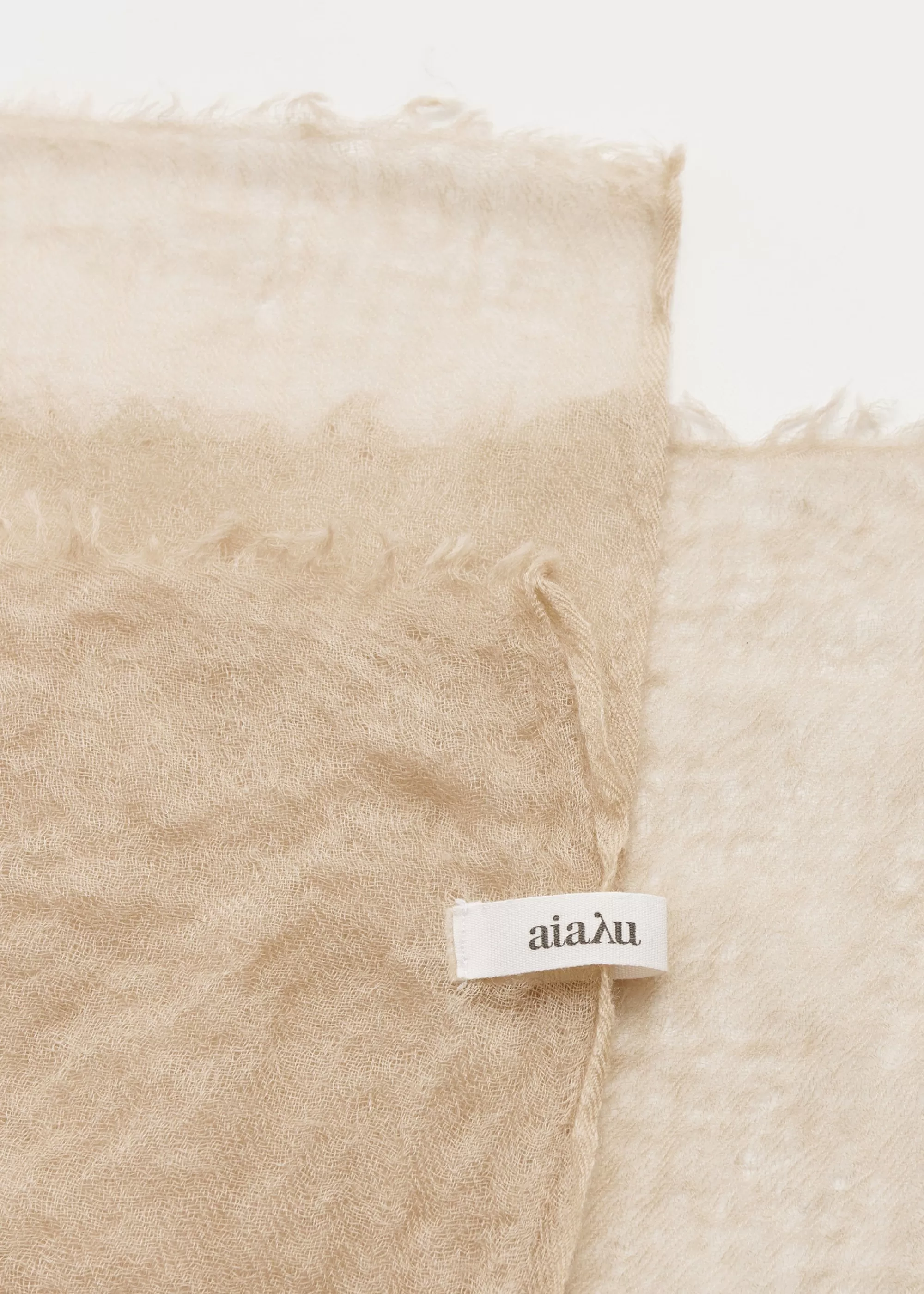 Tørklæder<aiayu Poon scarf - pure cashmere Macchiato