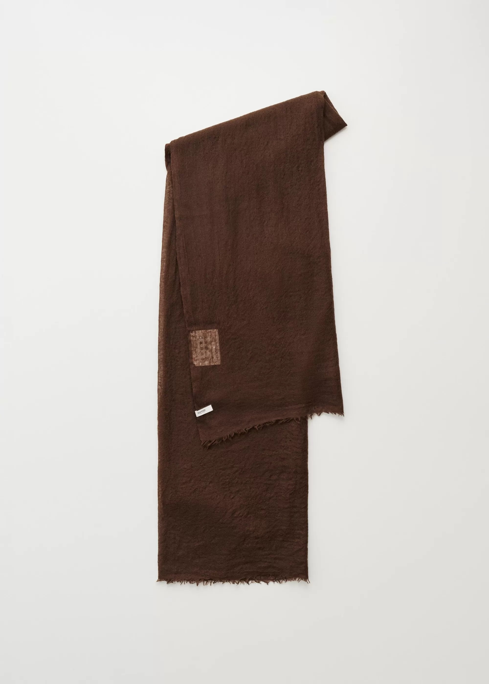 Tørklæder<aiayu Poon scarf - pure cashmere Chocolate
