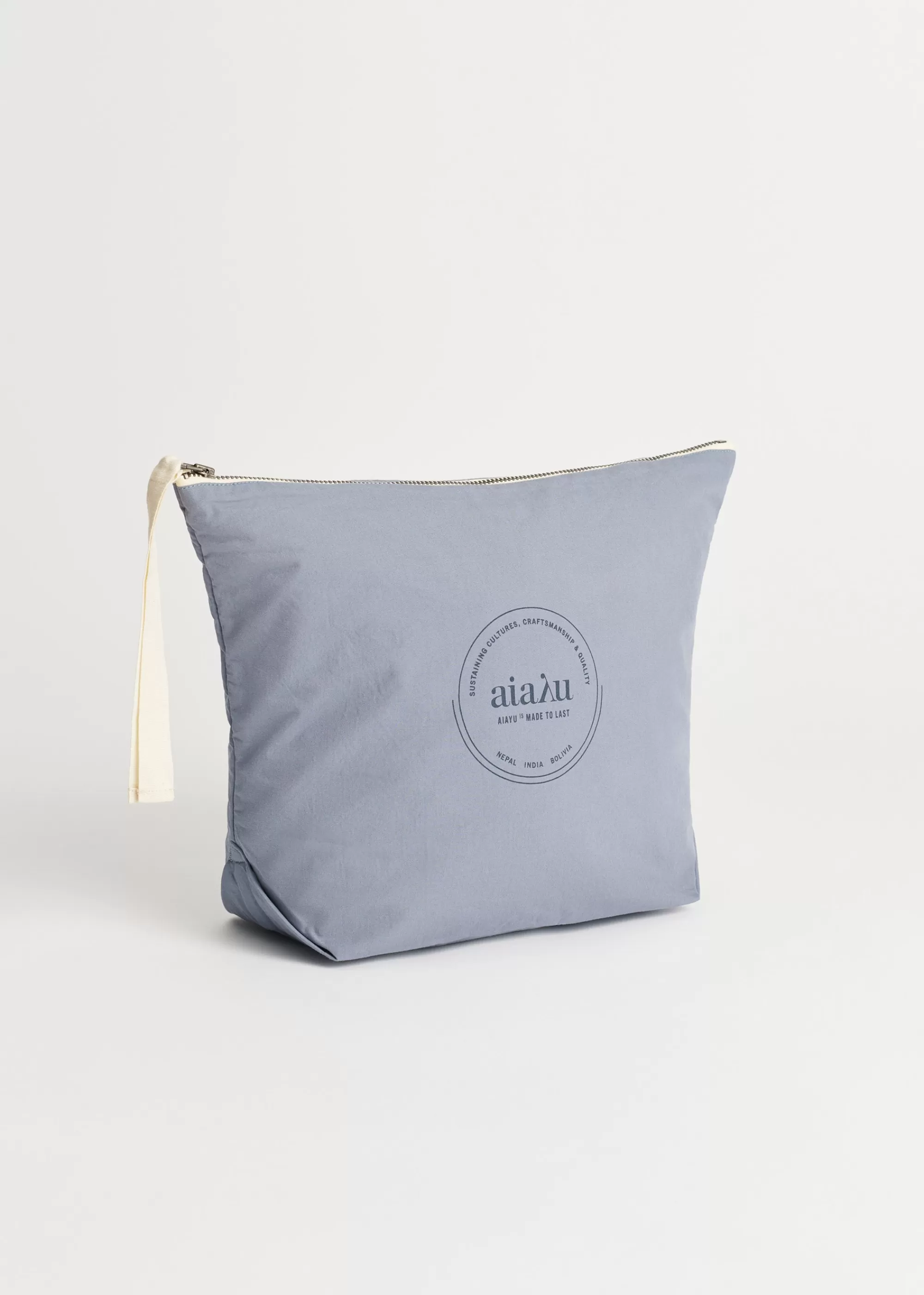 Pouches<aiayu Pouch heavy poplin Ocean