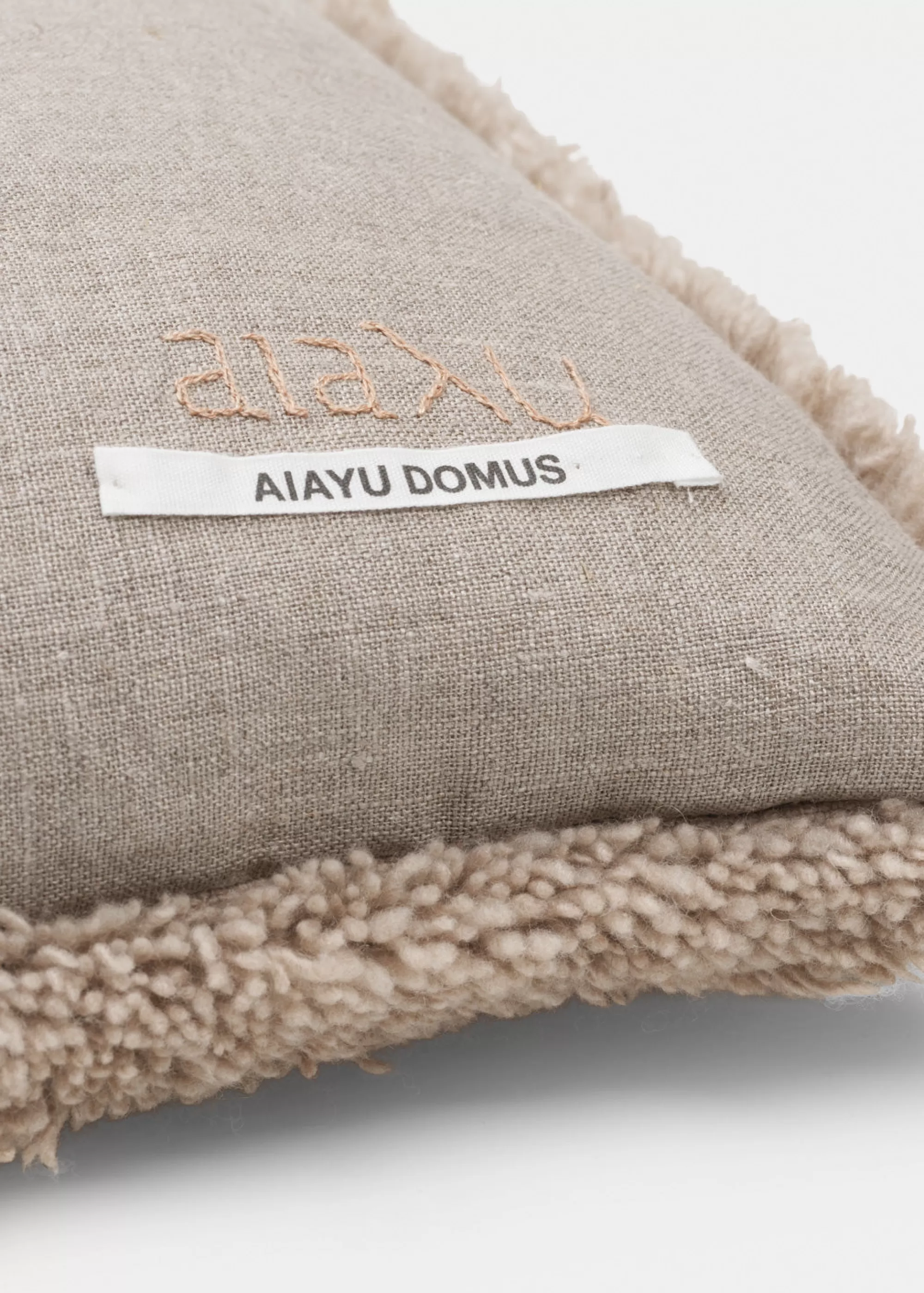 Puder<aiayu Puffy cashmere pillow - 30x40 Natural