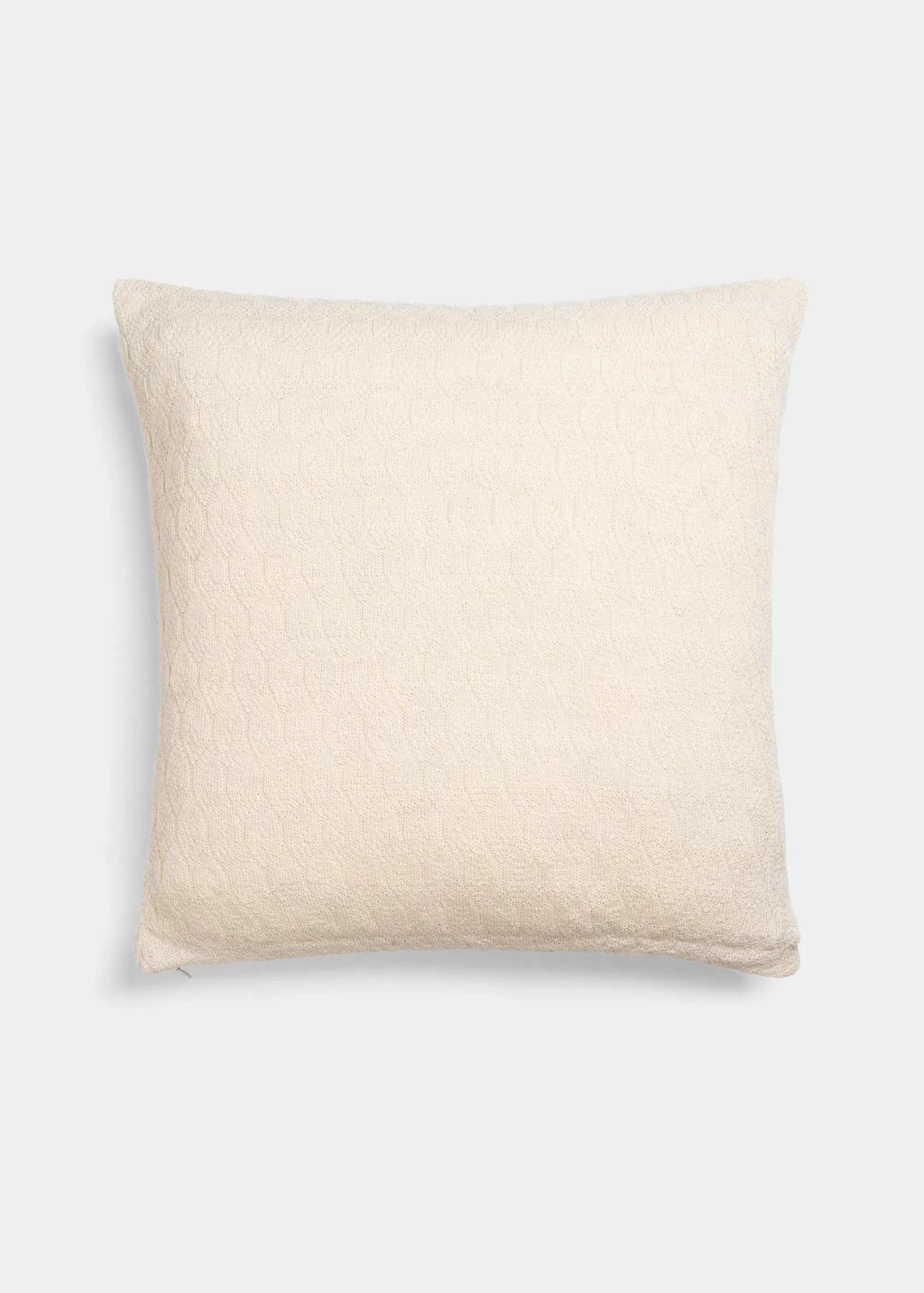 Puder<aiayu Raul llama wool pillow - 50x50 Albicant