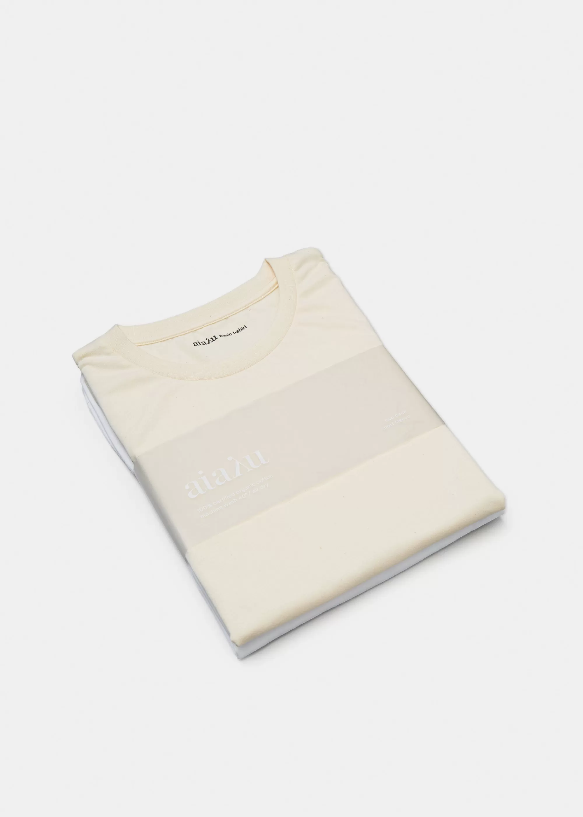 T-Shirts & Tops<aiayu Short sleeve tee - two pack White & Undyed