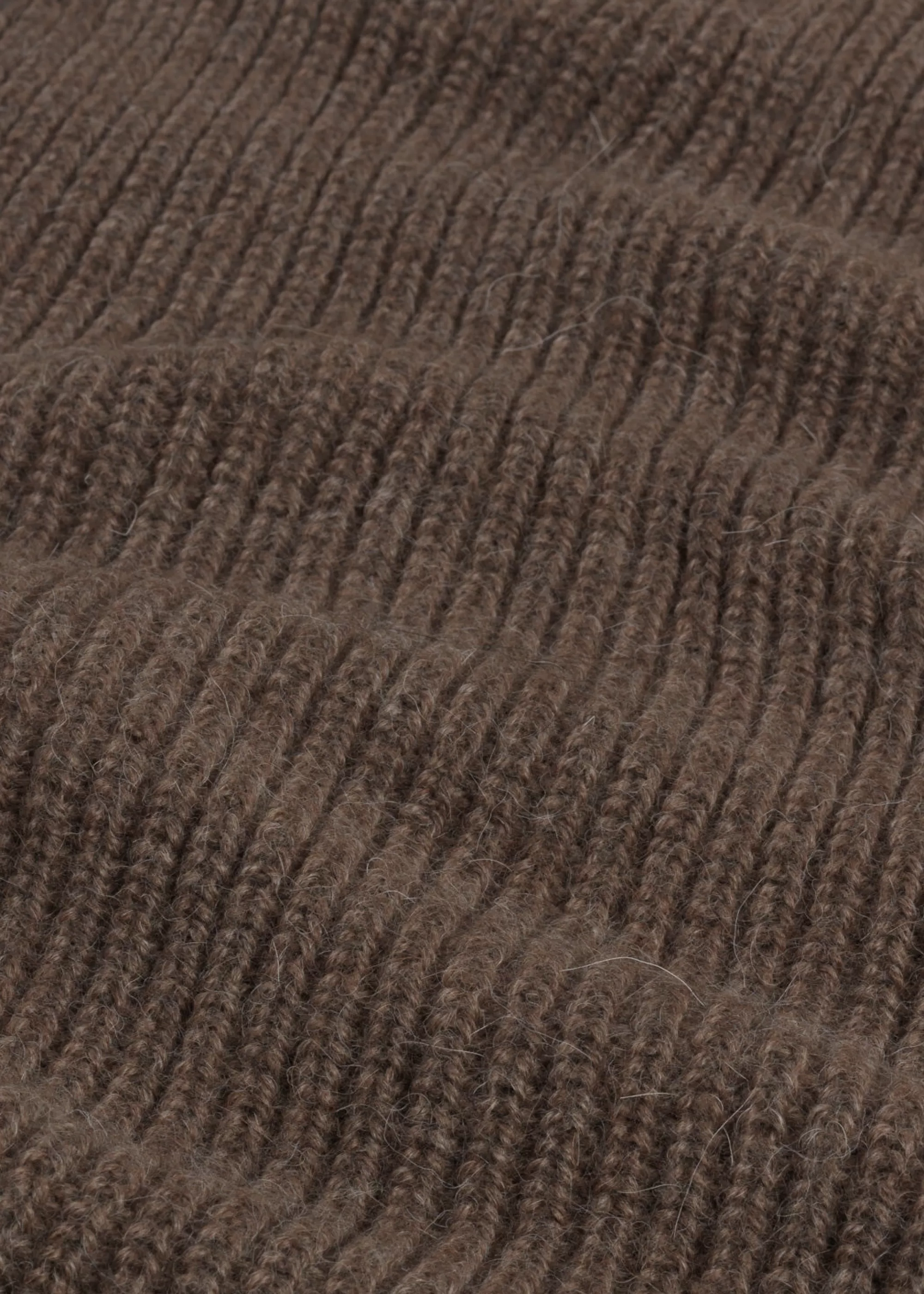 Plaider<aiayu Tito llama wool throw - 130x160 Brownie